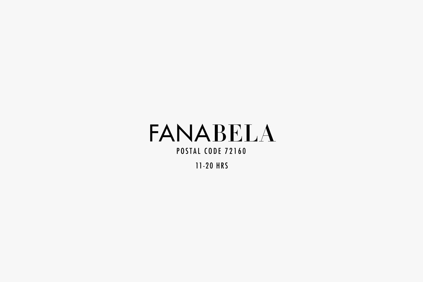 fanabela Anagrama foil Pastels vintage Travel store boutique business boxes