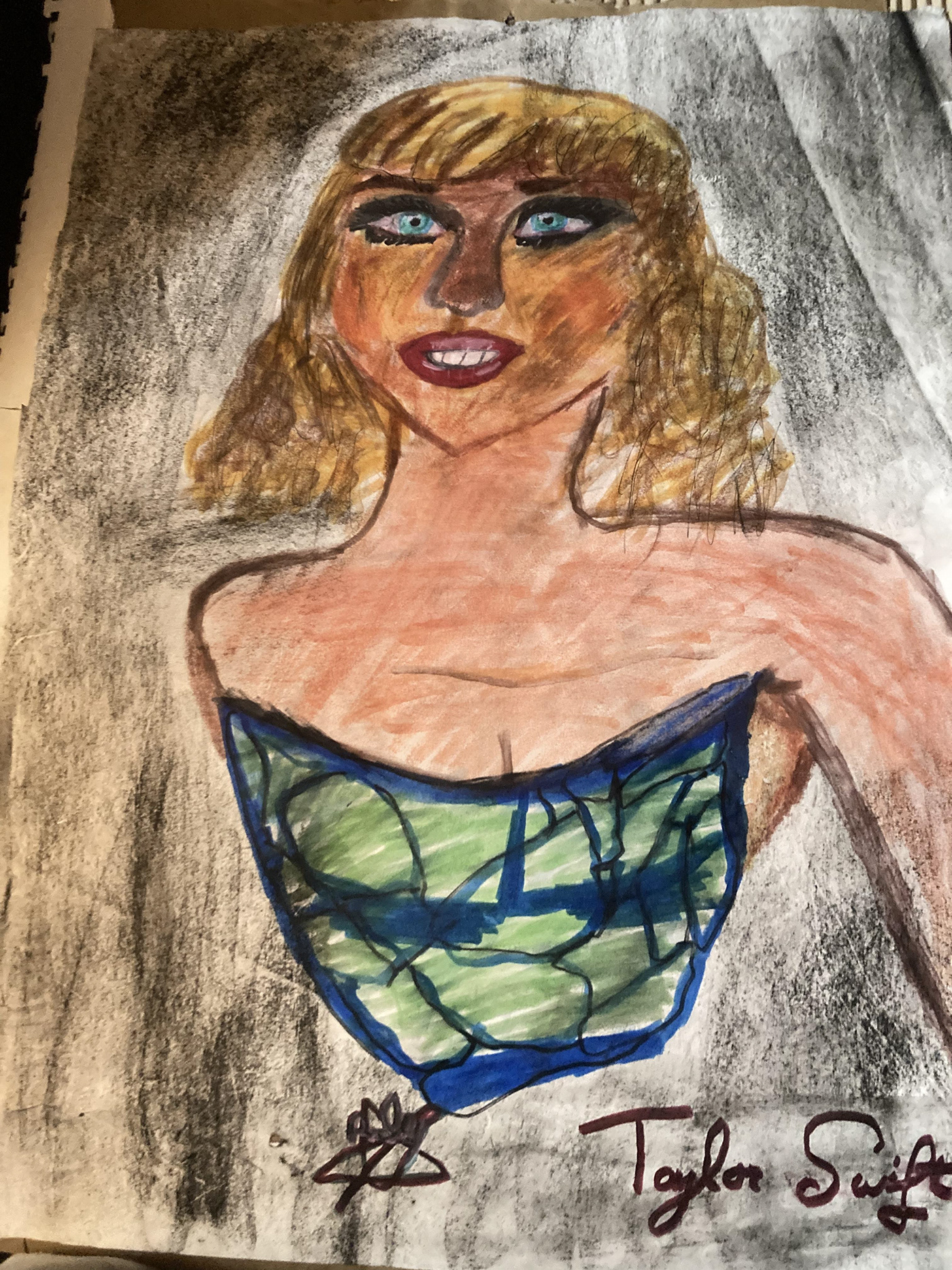 Taylor Swift drawing