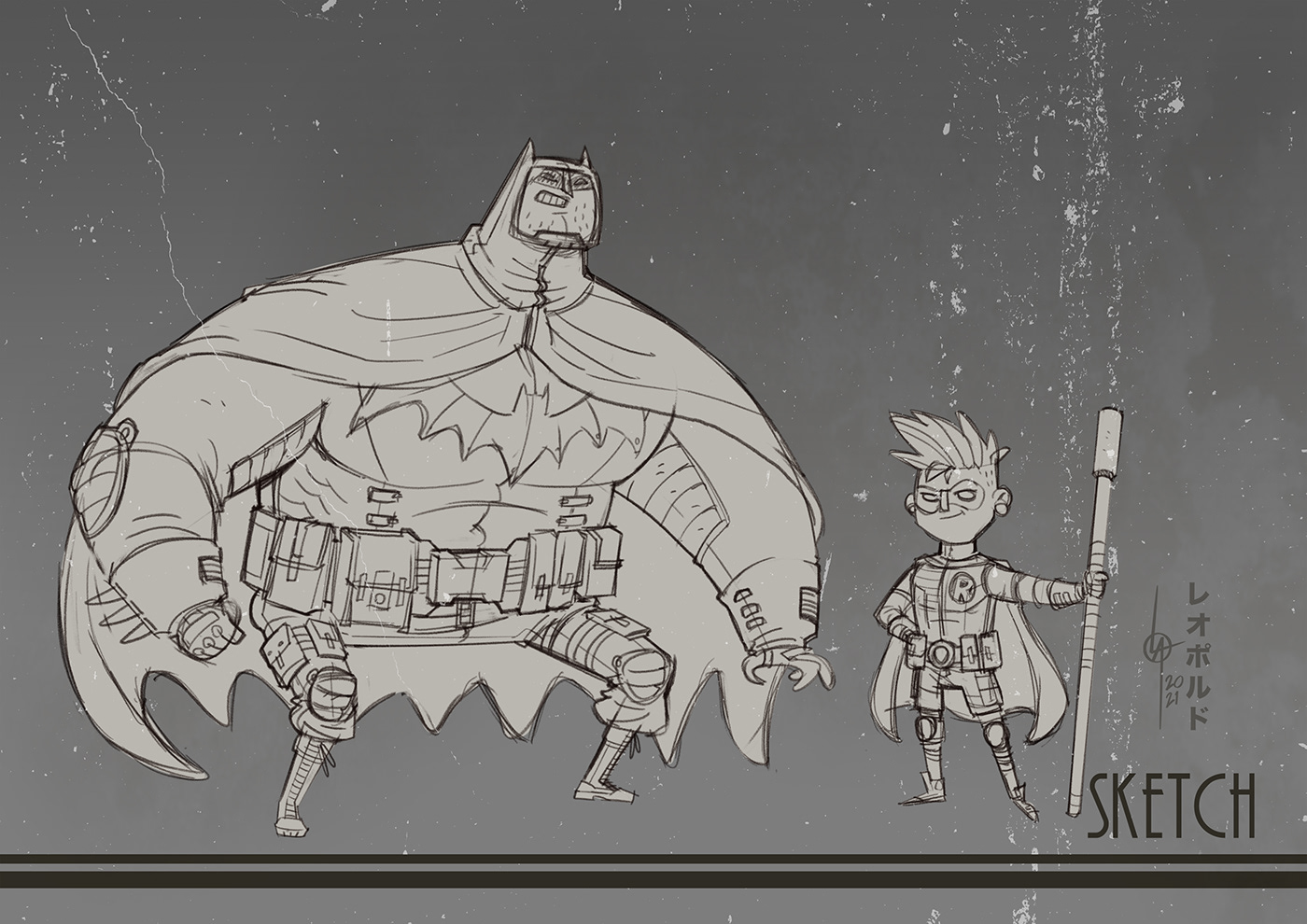 batman cartoon Character design  concept art Dc Comics Fan Art quadrinhos robin sketch SuperHero