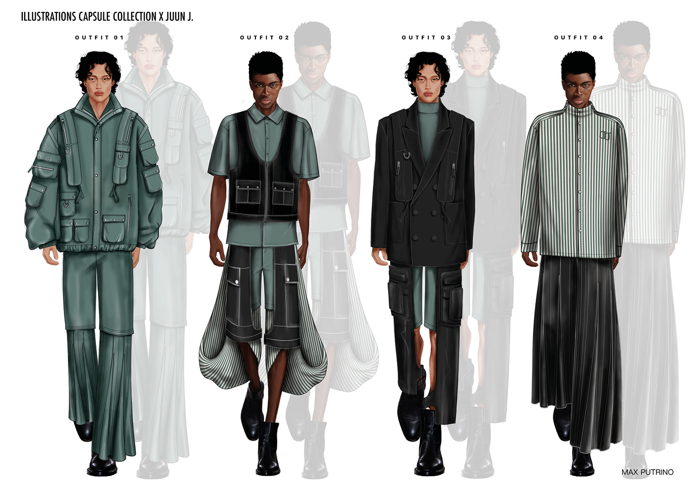 Fashion  fashion design 3dfashion digital fashion patternmaking moda Menswear fashion illustration Clo3d fashionshow