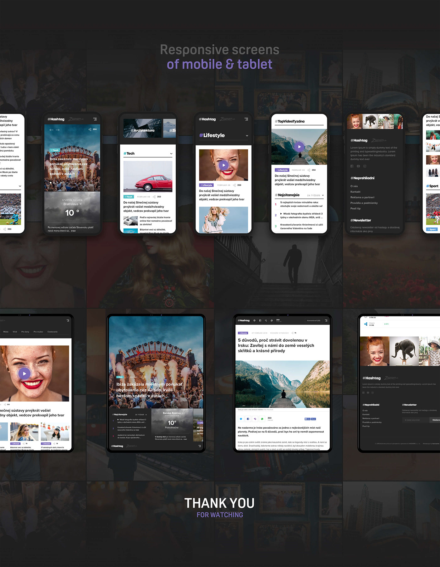 news Webdesign magazine teenage Blog Website user interface UI Theme Interface