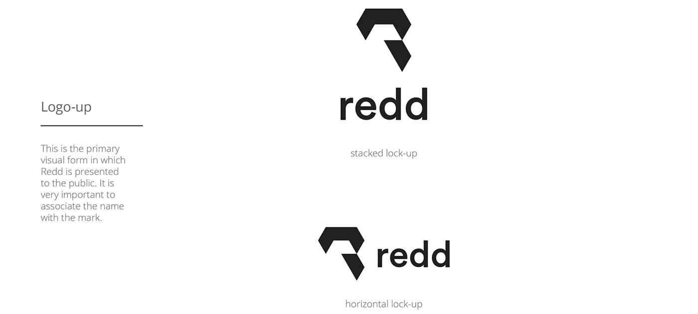 logo Icon branding  Redd photographer Minimalism