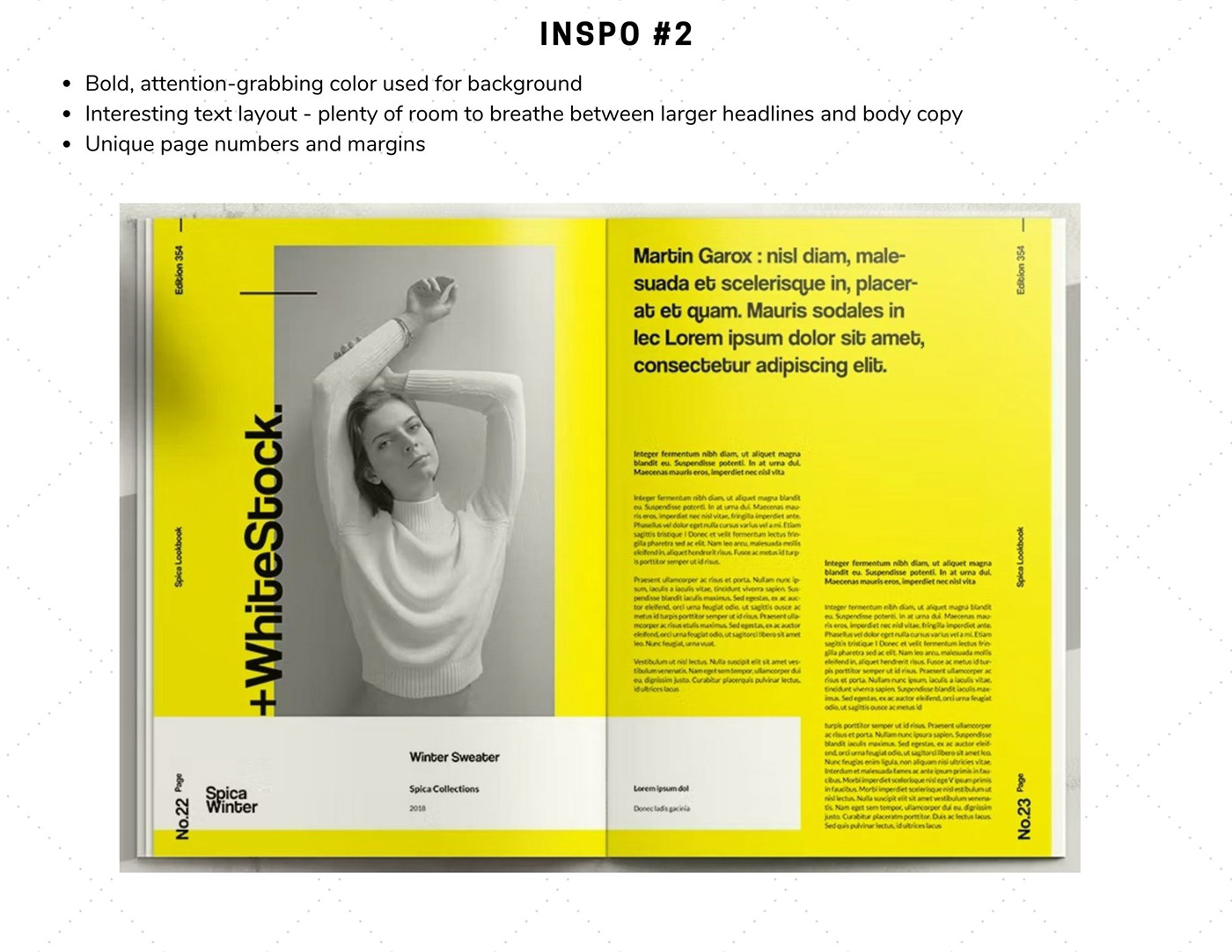 type design InDesign magazine Layout editorial print brand identity visual marketing  