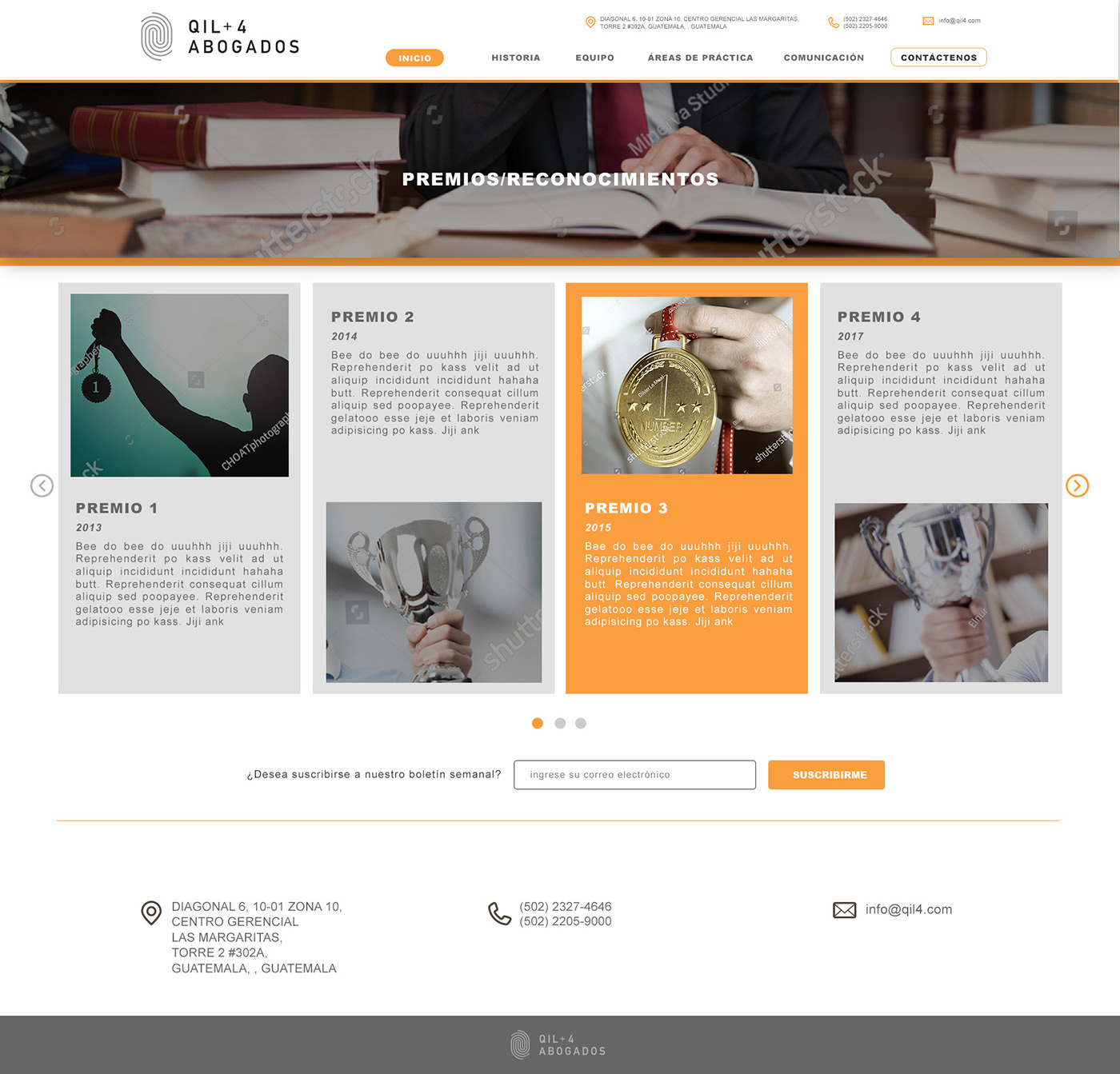 Website ux lawyer design digital