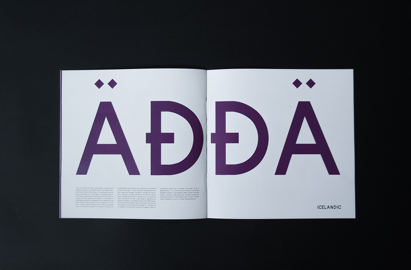 book editorial font Layout print specimen type type design Typeface typography  