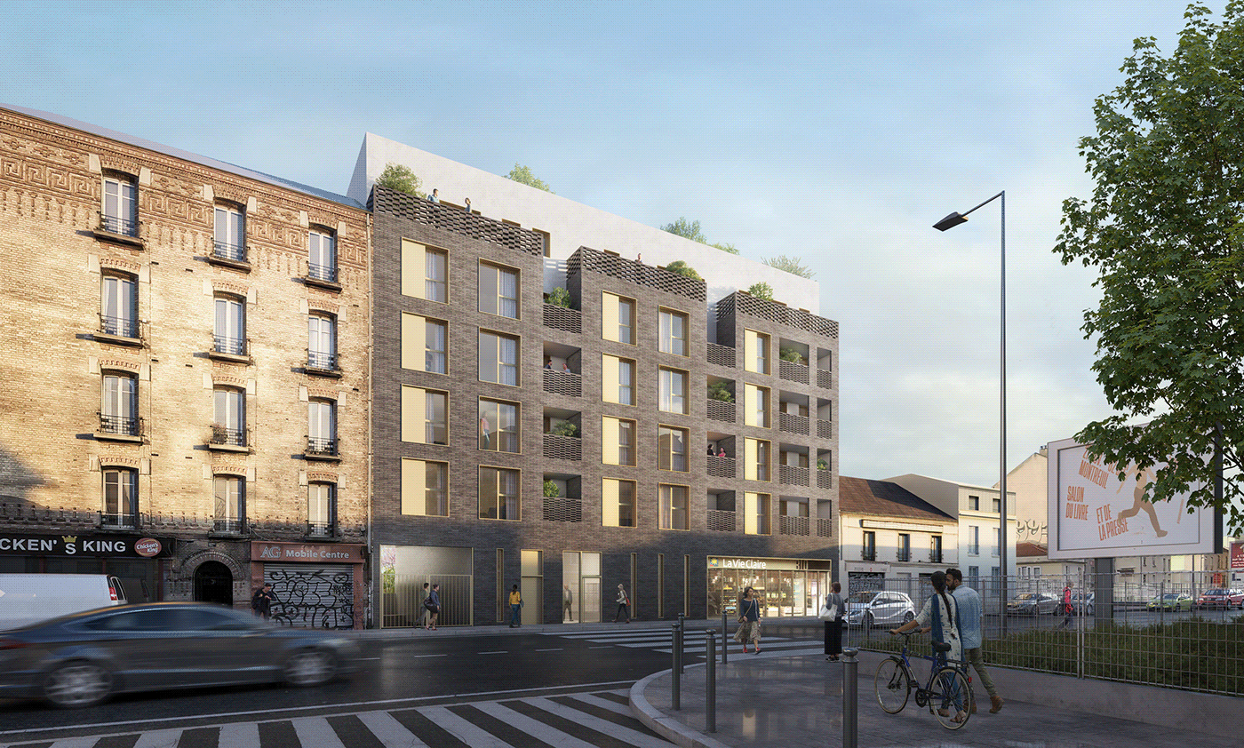 3dsmax architecture archviz Paris Render residential vray