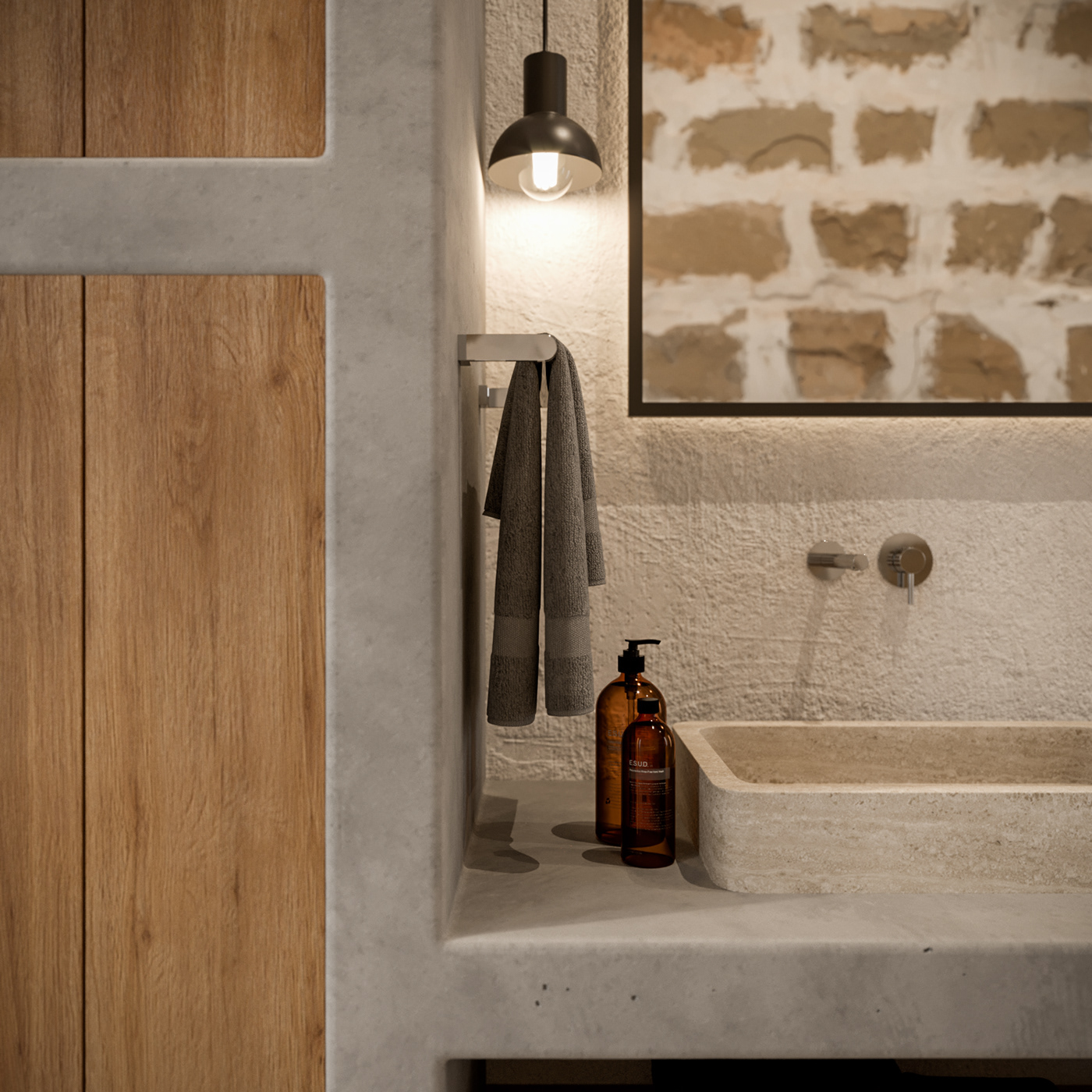 3dsmax bathroom CoronaRender  design house Interior kitchen livingroom natural Render