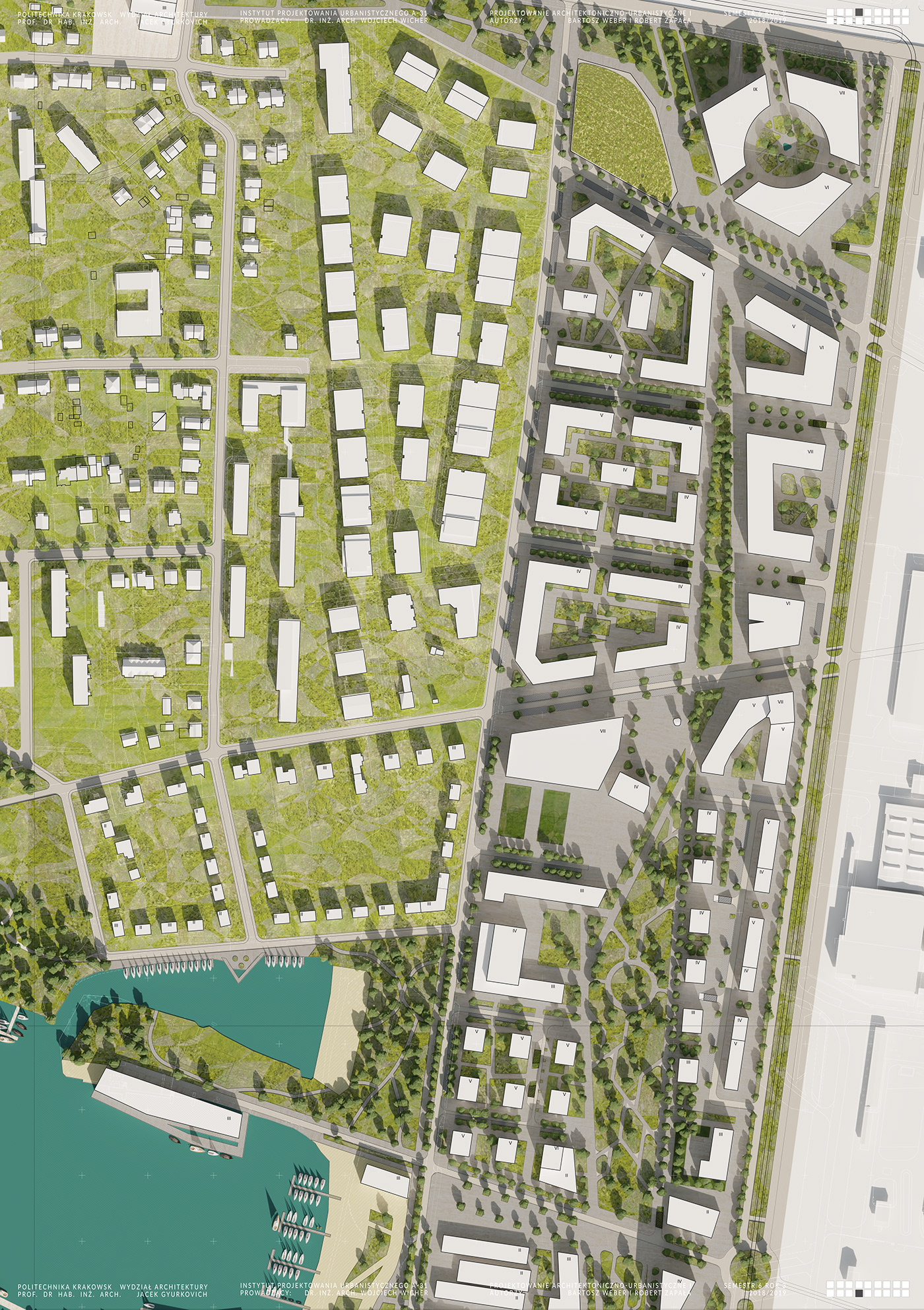 Cracov Landscape Design urban planning