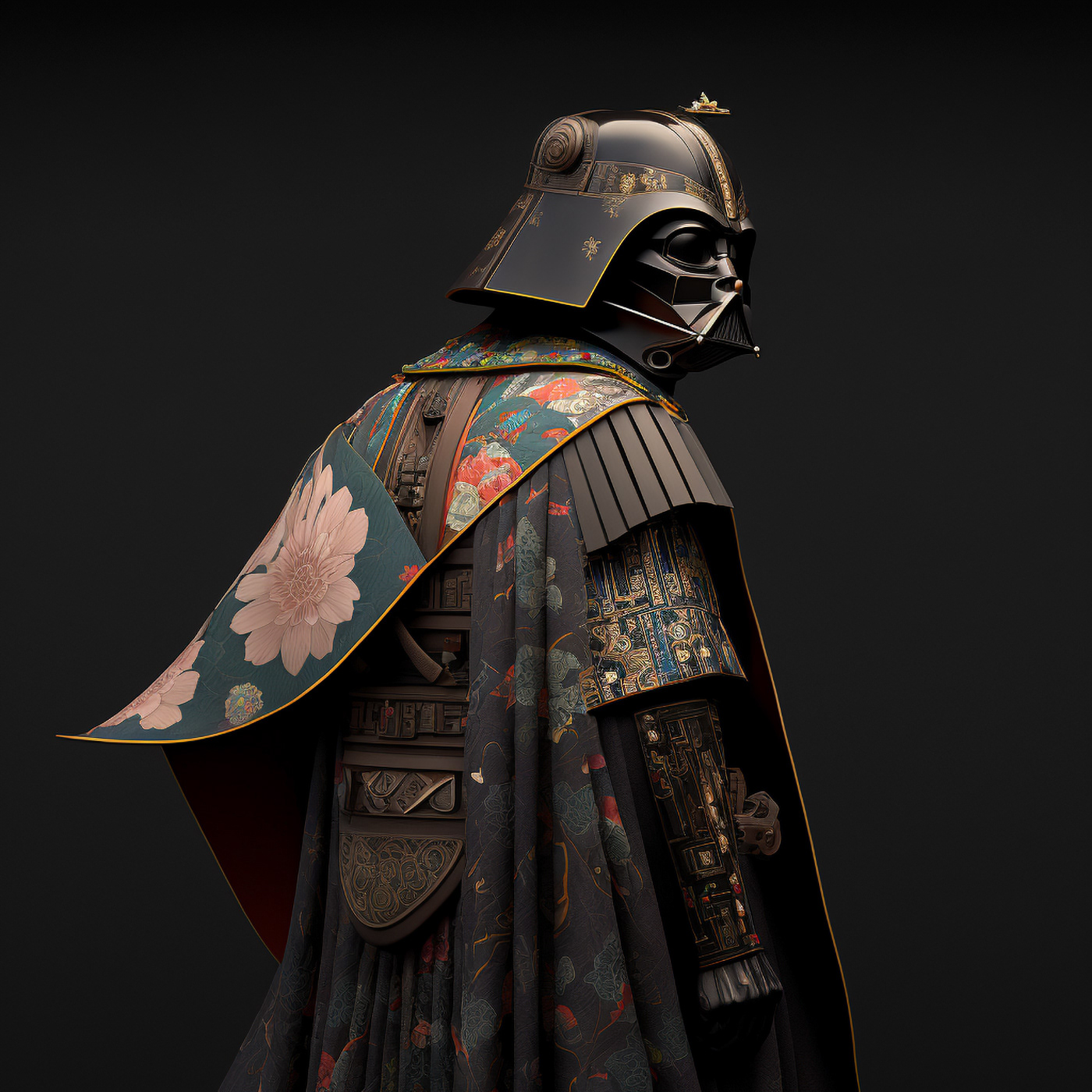 Fashion  japan Photography  photoshoot samurai star wars folk Technology 3D