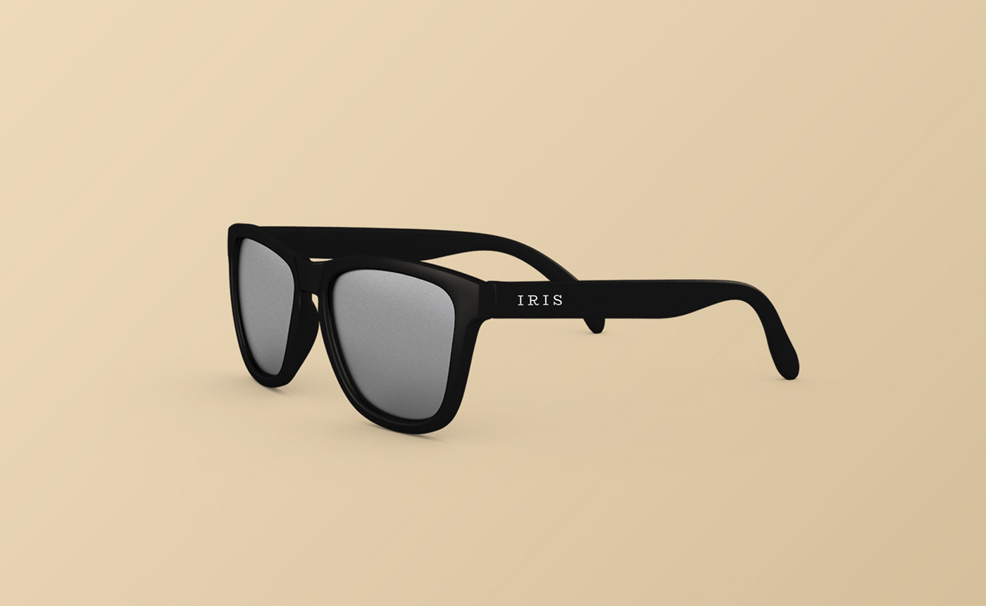 branding  design eyewear Fashion  glasses gold iris logo Logotype luxury
