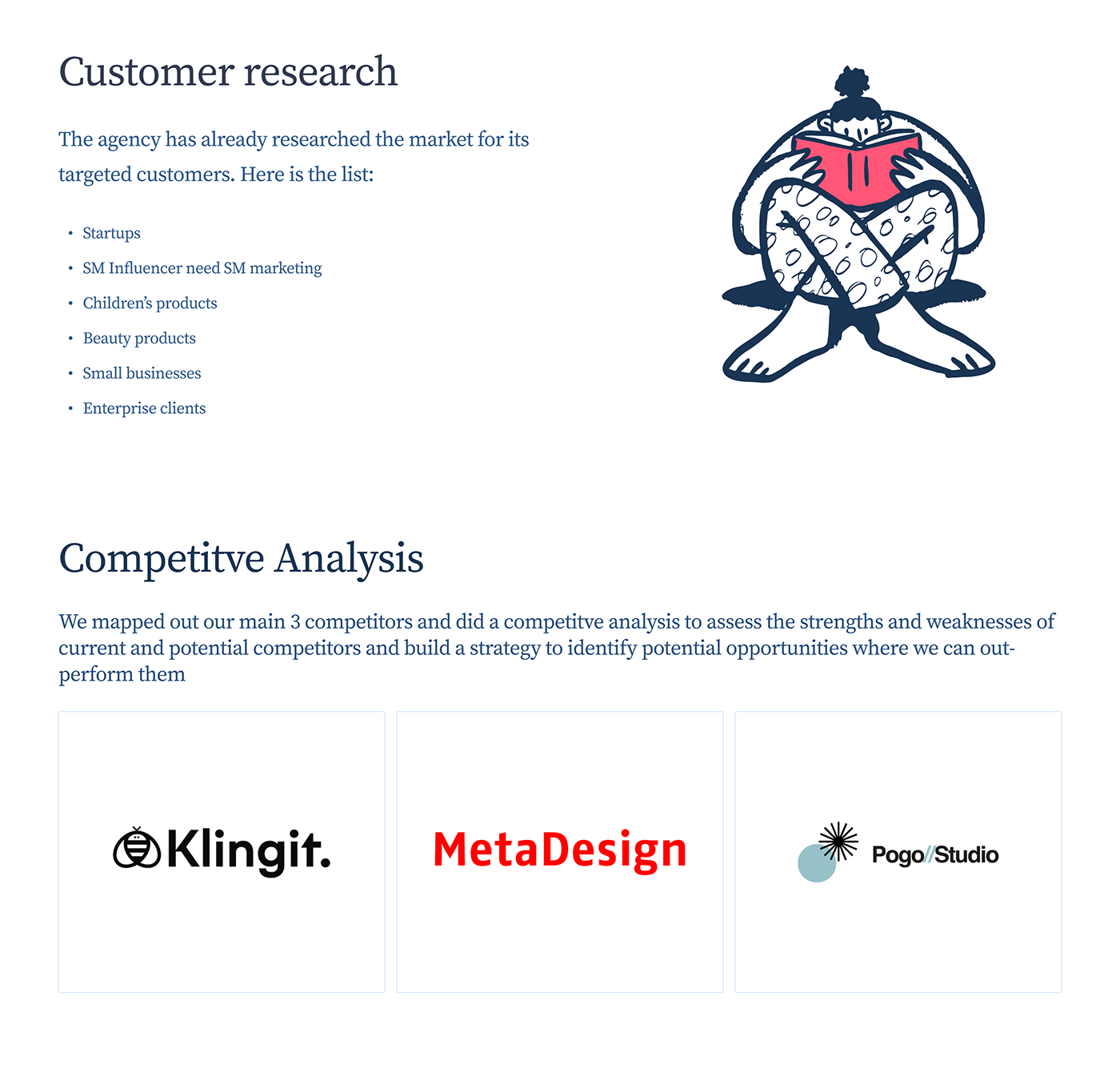 customer research competitive swot analysis