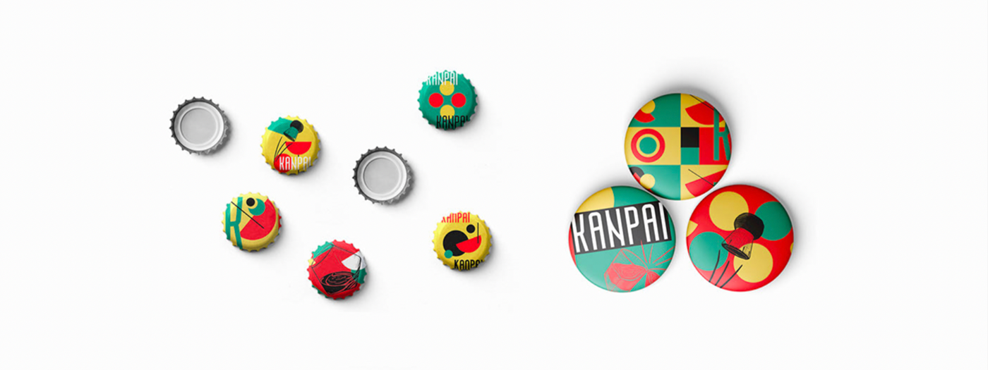 design Graphic Designer Logo Design brand identity Advertising  drink beer gintonic Kanpai
