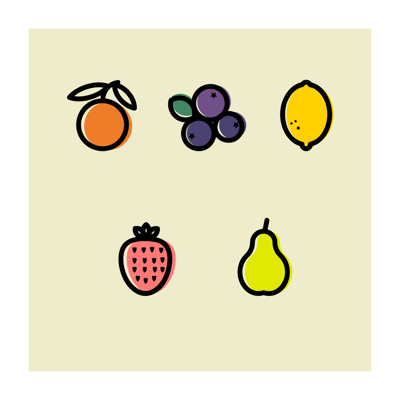 Food  healthy icons icon design  icons set line icons