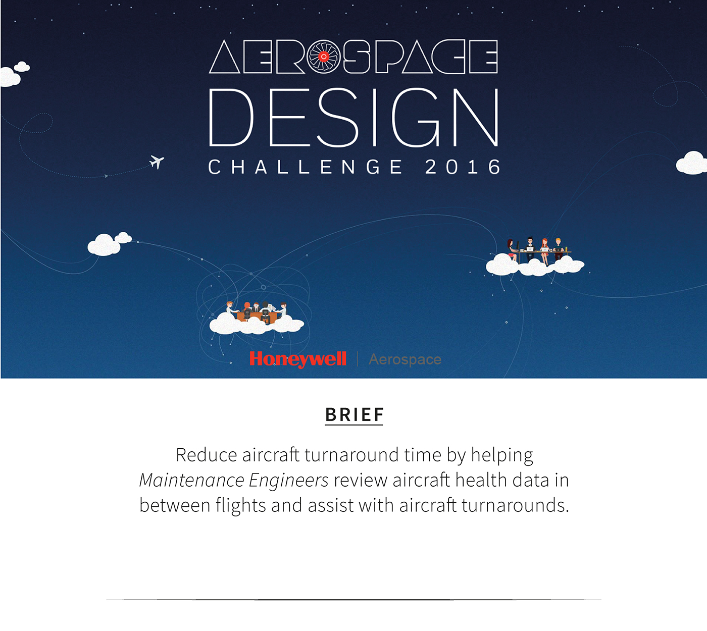 honeywell Aerospace design challenge airplane Maintenance engineer glasses tablet