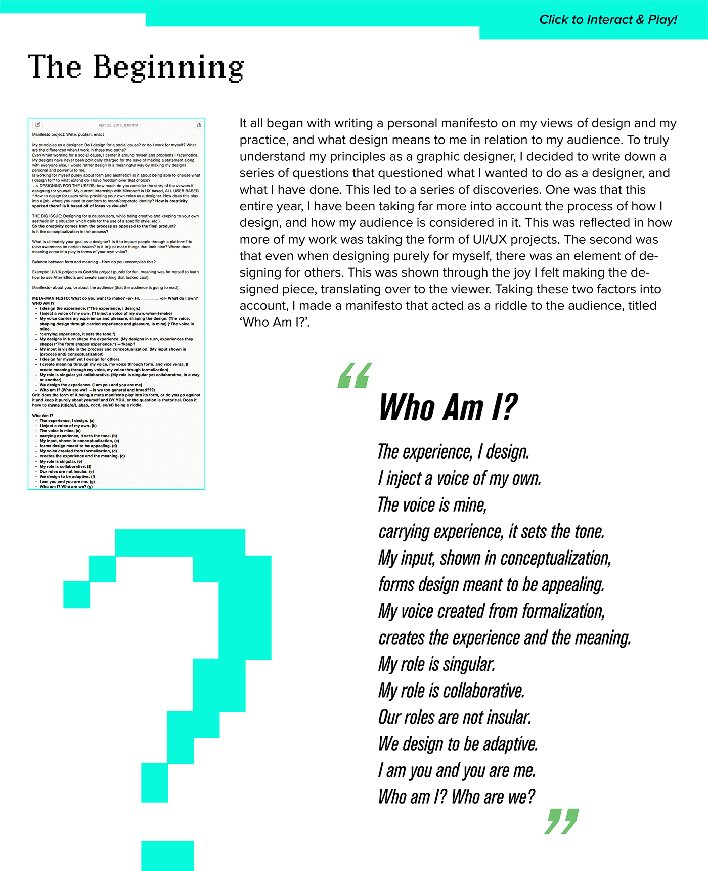 risd DS4 game design  Character design  script writing manifesto metaphorical concept art ux Playtesting