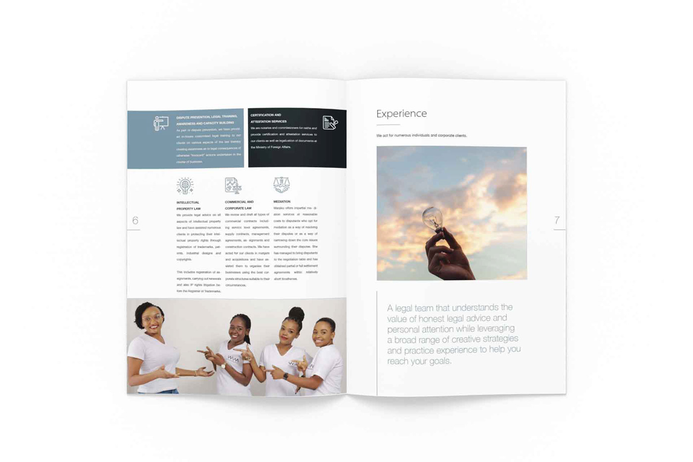 brochure design company profile corporate design