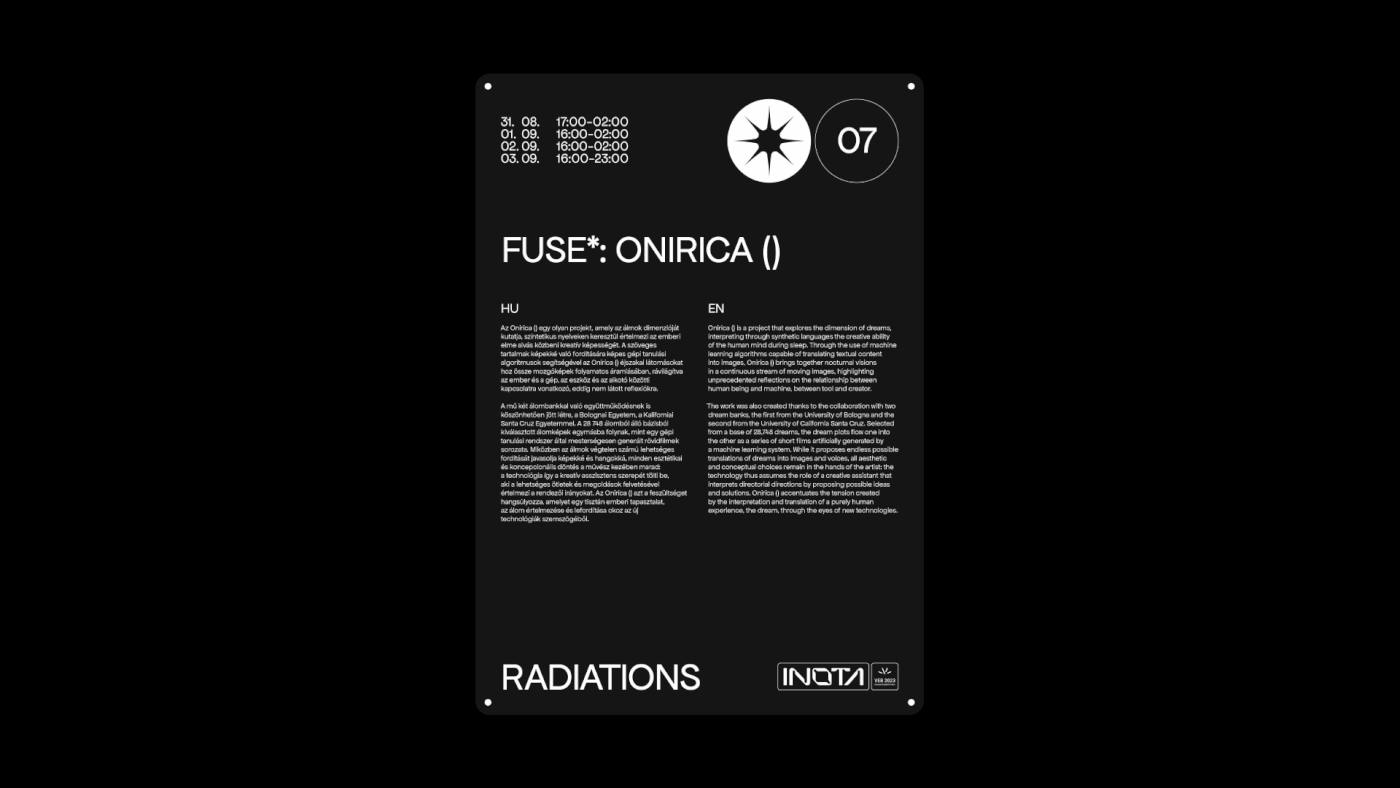 installation typography   3D brand identity branding  festival electronic music industrial icon design  audiovisual