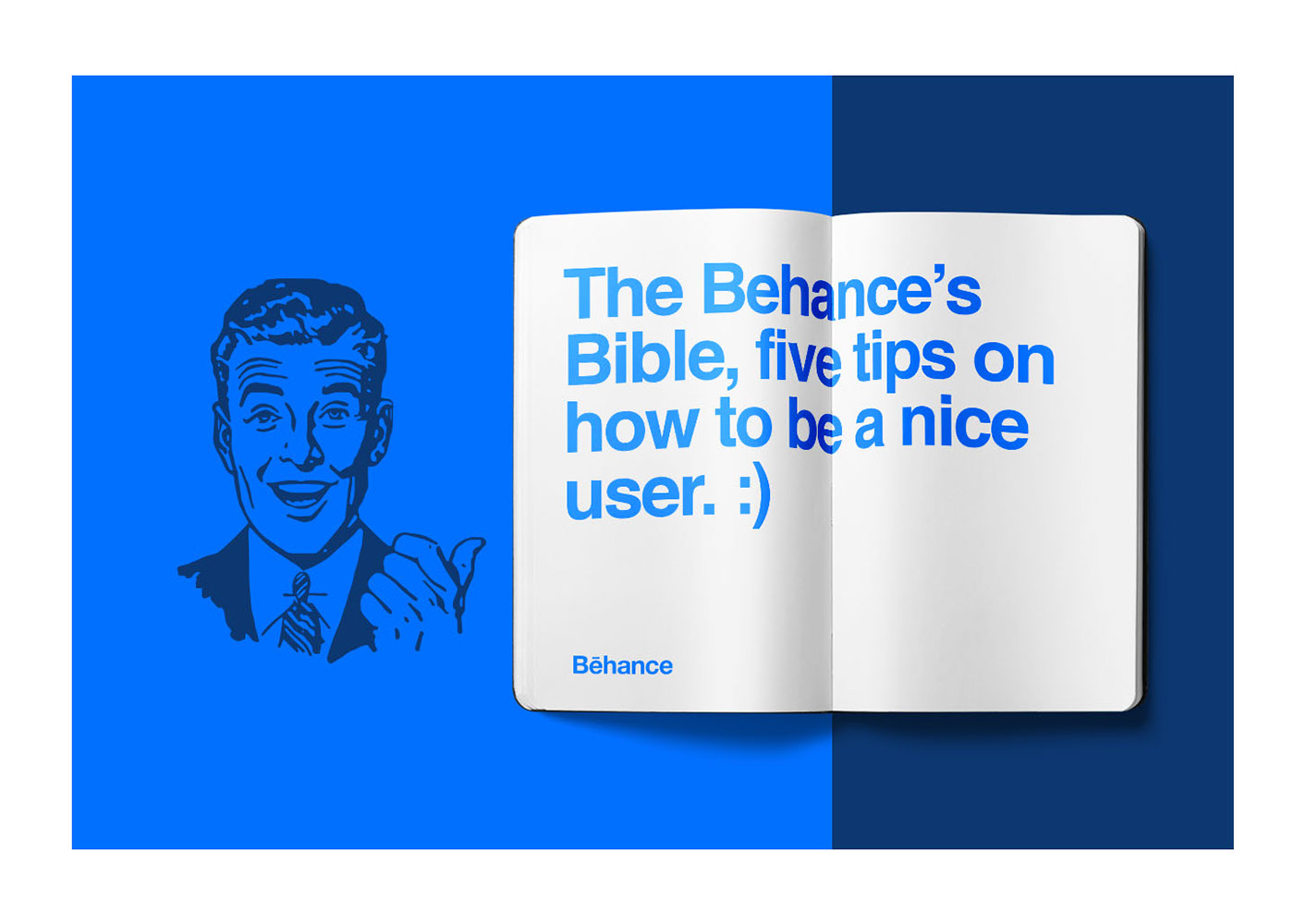Behance book bible comments words happy help people how to tips