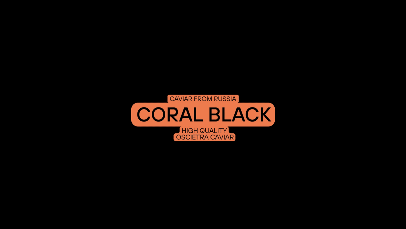 black branding  caviar identity logo luxury poster premium typography   Webdesign