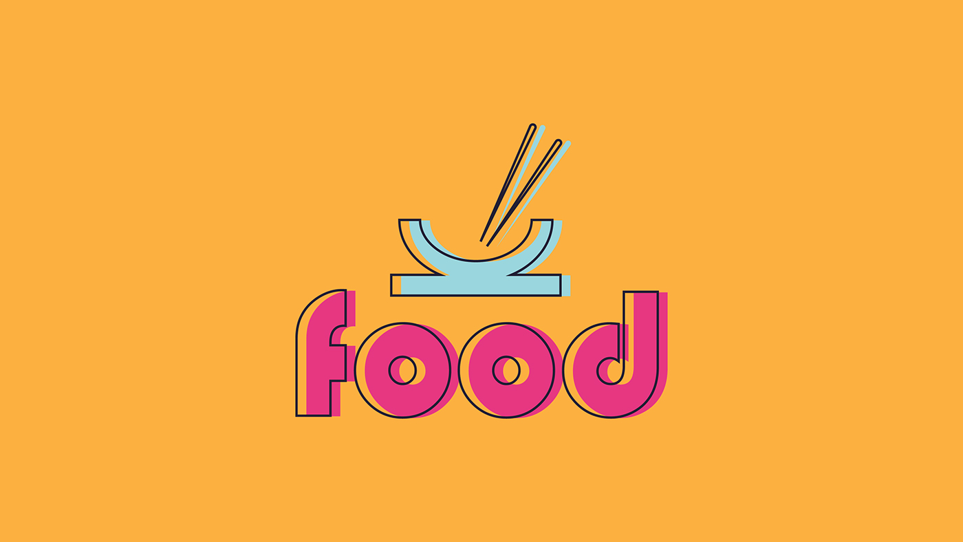 logo Kapil graphic food logo cafe