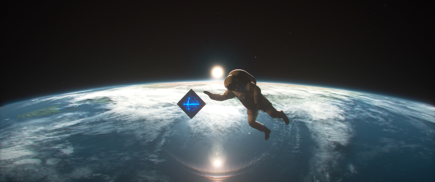 Space  animation  iss octane cinema 4d space odyssey effects astronaut motion graphics  after effects