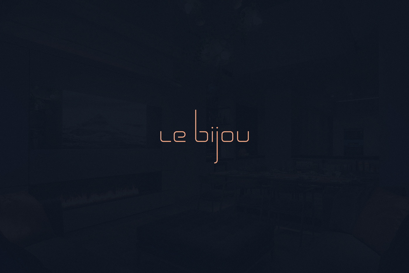 le bijou Hospitality hotel branding  brand identity luxury high-end Switzerland property Hotel Branding