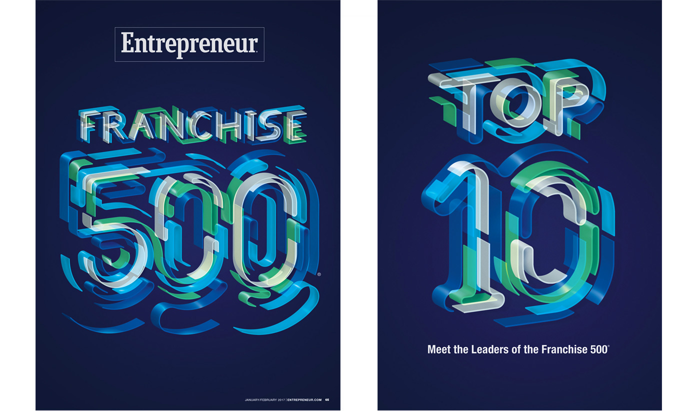numbers magazine typography   lettering font editorial entrepreneur 3D Transparency type