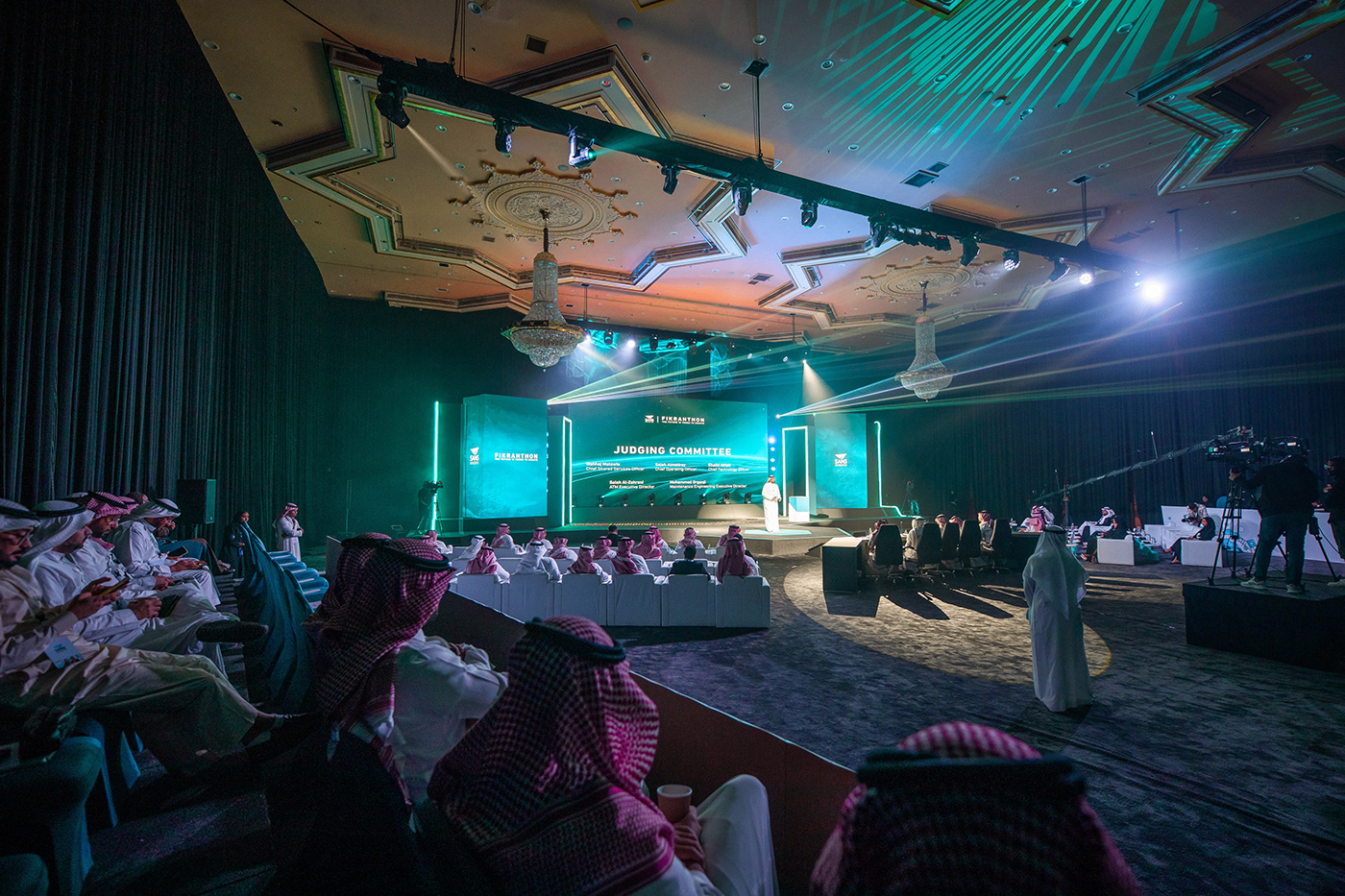 Event KSA Saudi Arabia riyadh Stage stodio tv competition ehxibition design