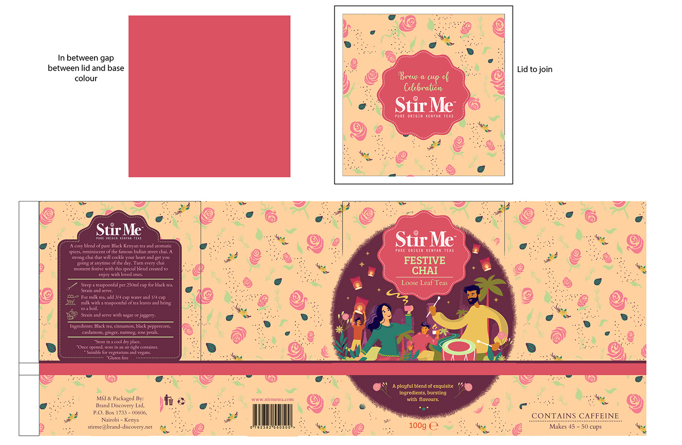 Packaging packaging design tea festivals Diwali brand identity visual Brand Design designer graphic design 