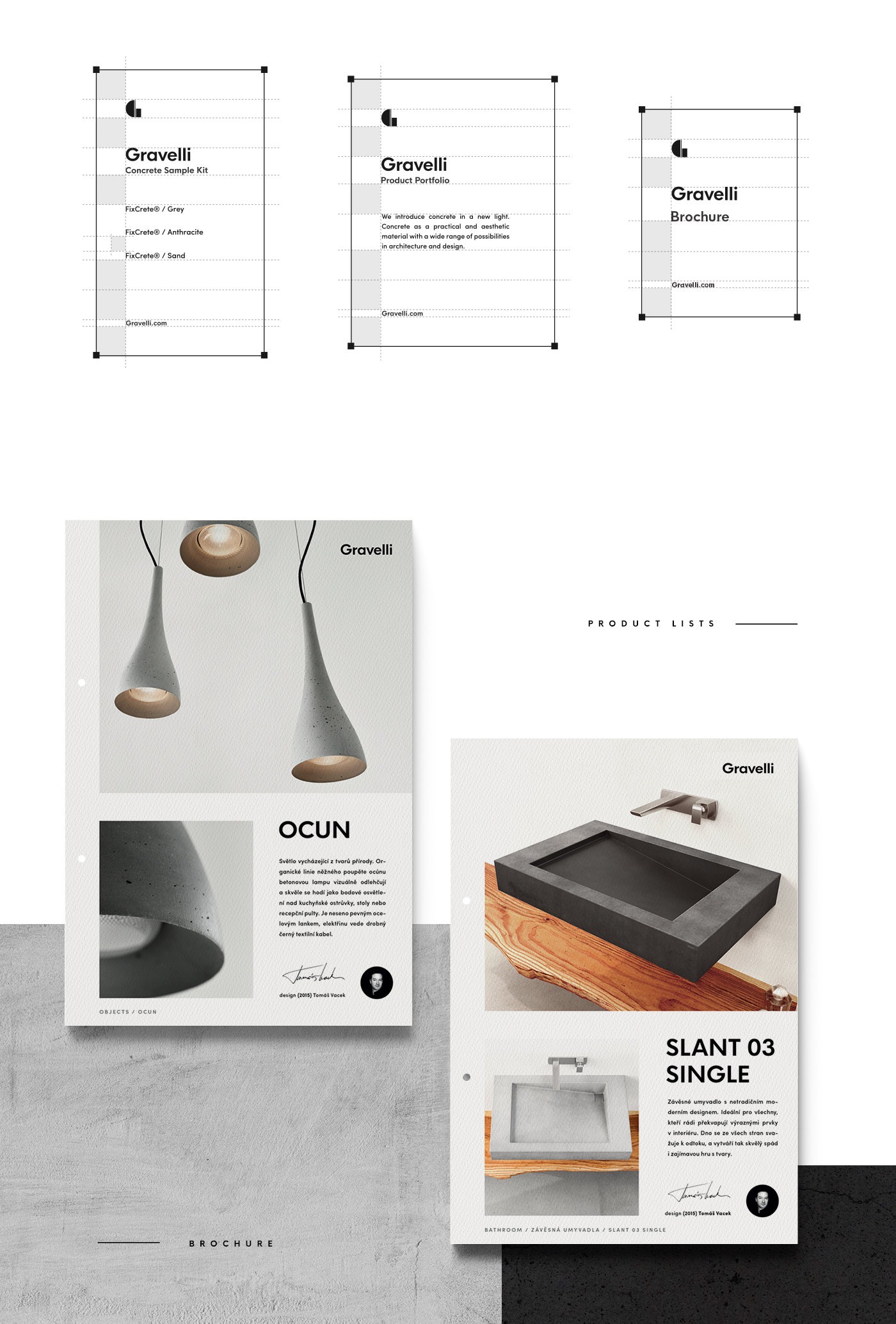 ux/ui Webdesign branding  motion art direction  concrete product design  graphic design  Corporate Identity gravelli