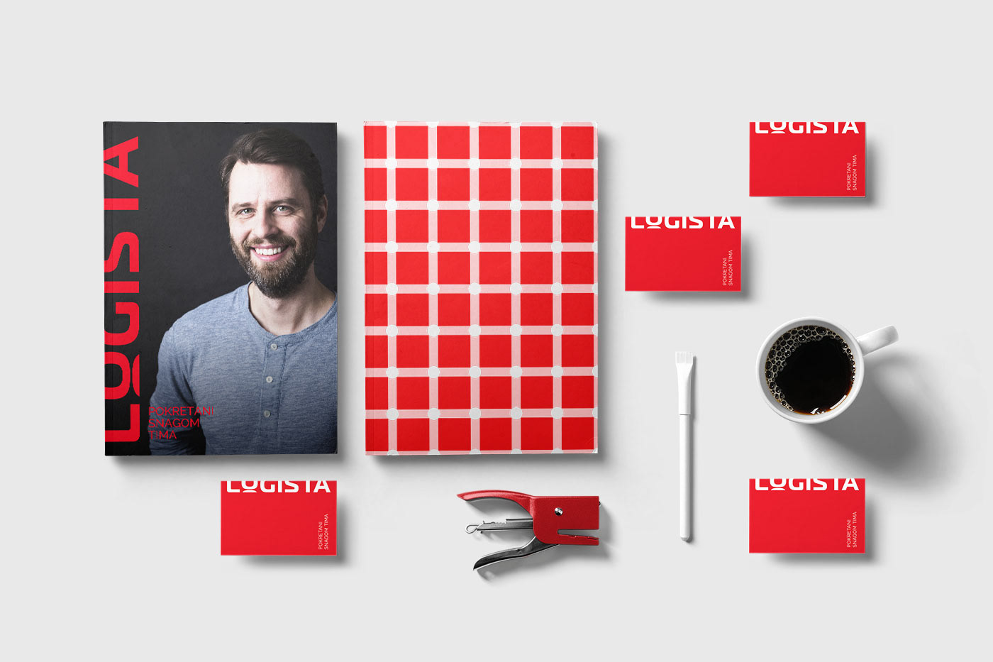 Brand Design graphic design  rebransing red dot texture company company culture