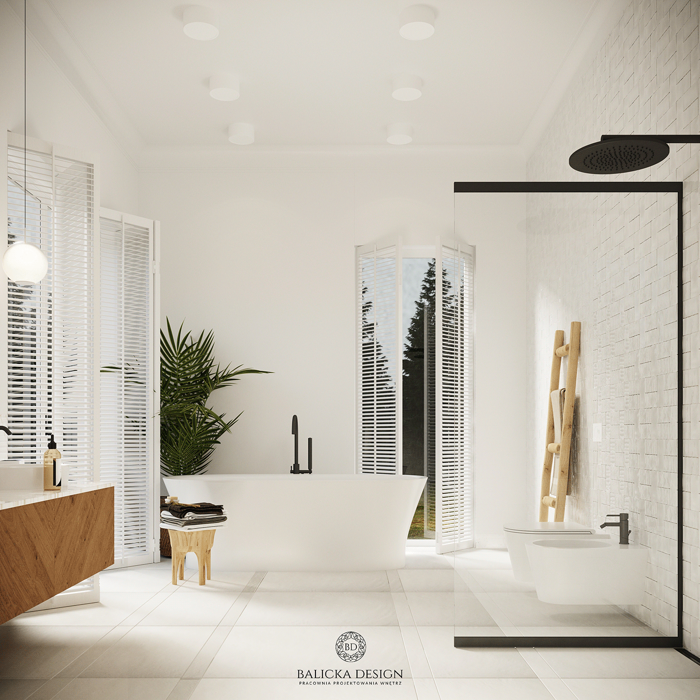design interior design  balicka design bathroom bright cozy Sunny feminine tranquility