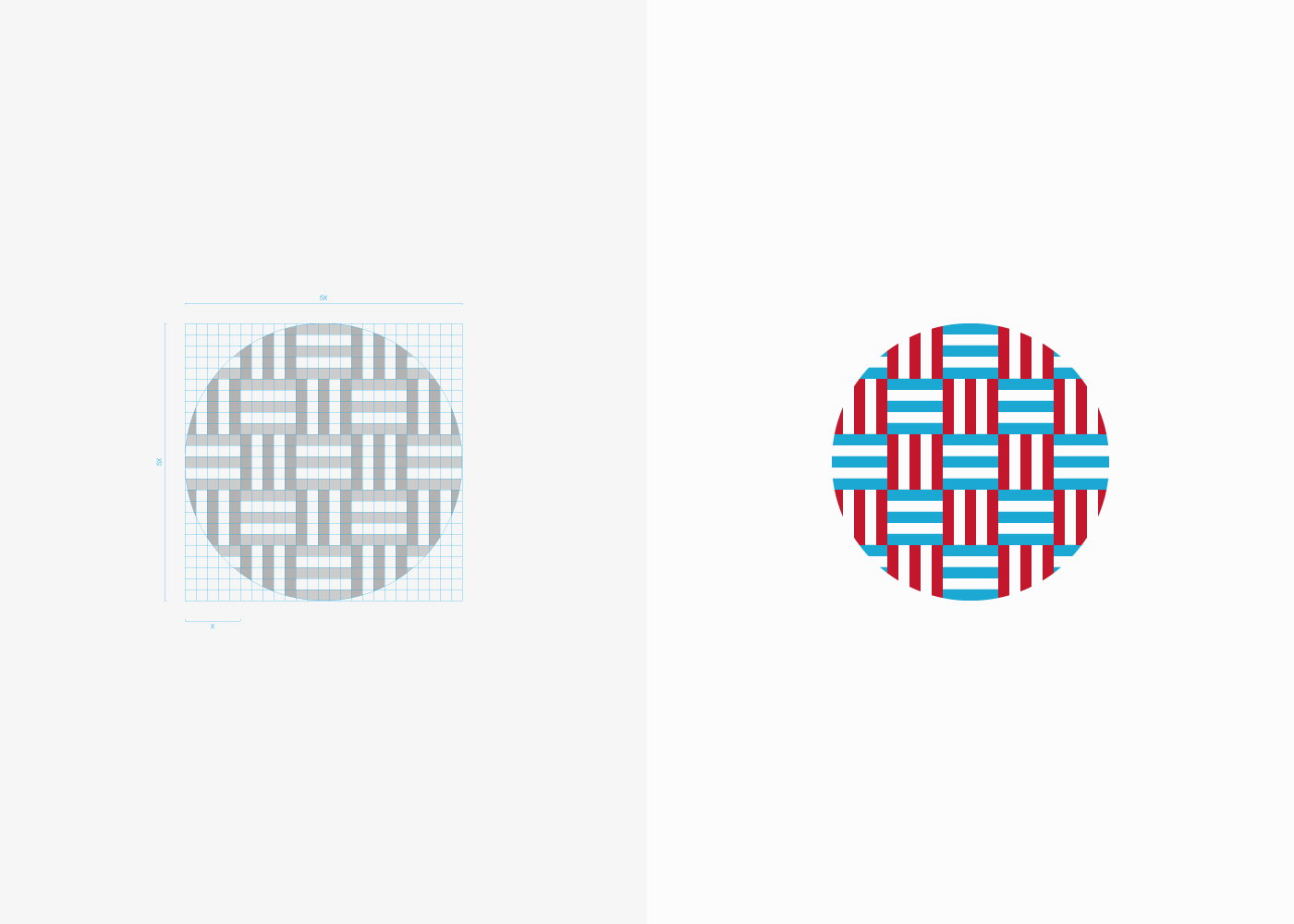 china logo identity red blue grid mark brand branding  japan