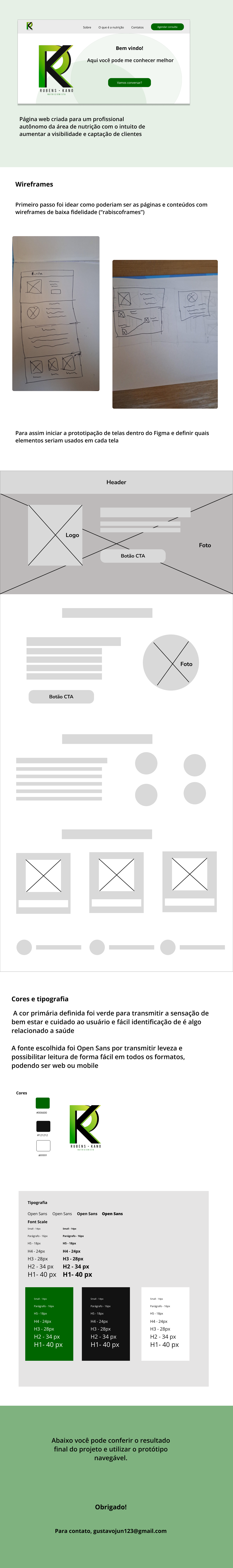 Figma Web interfaces UI/UX ui design landing page