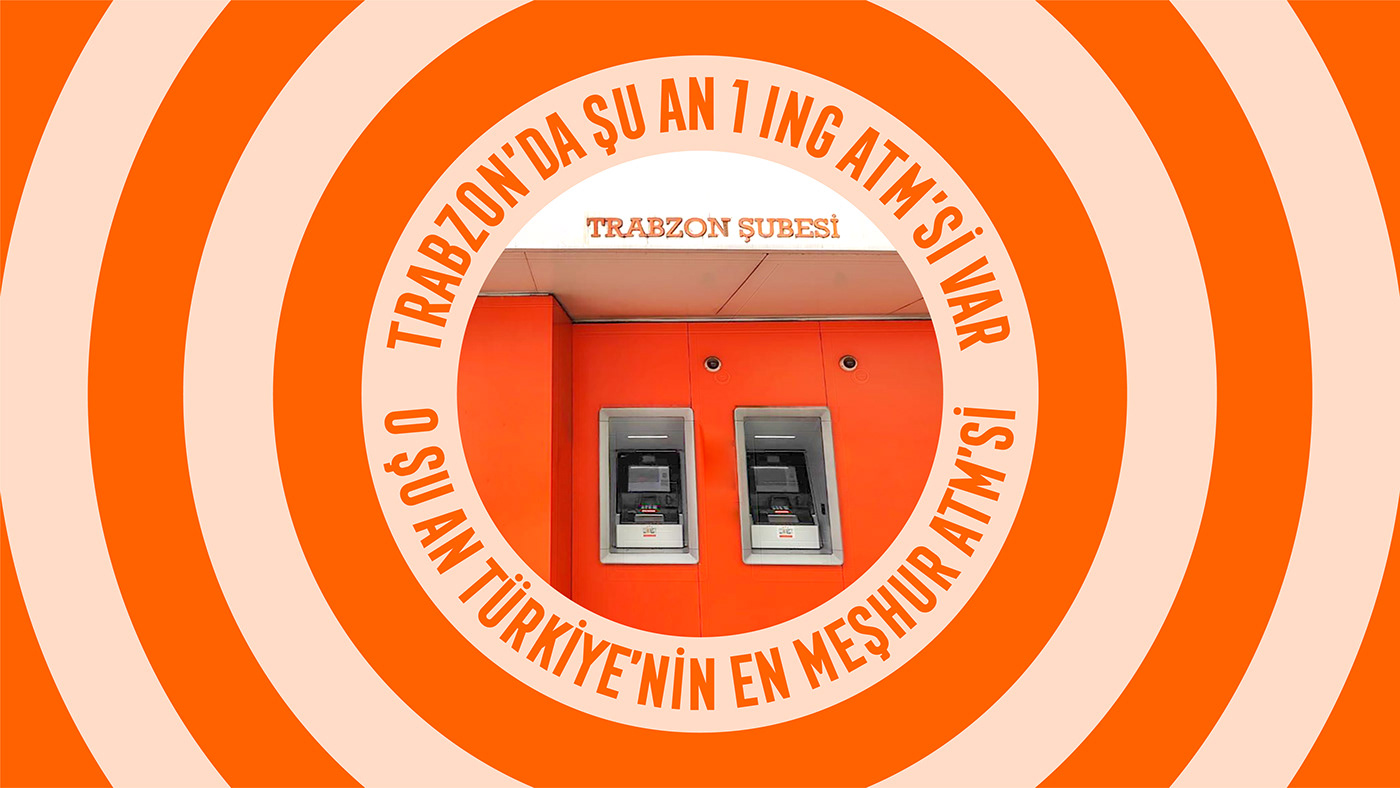 ATM banking finance ING ingbank social media sticker Viral