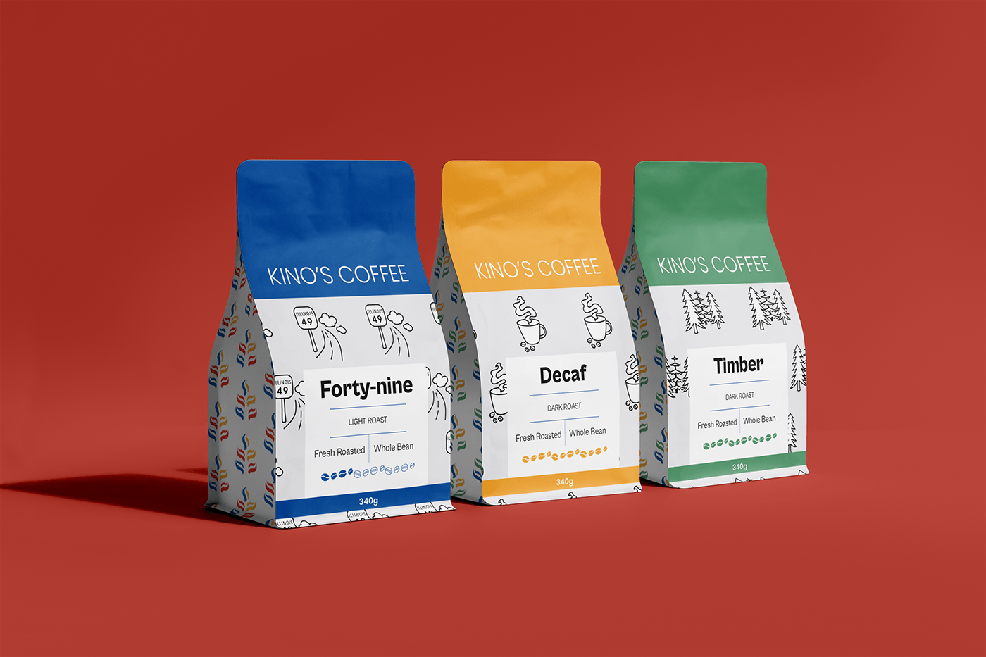 brand identity Packaging visual identity coffee packaging print identity Adobe InDesign