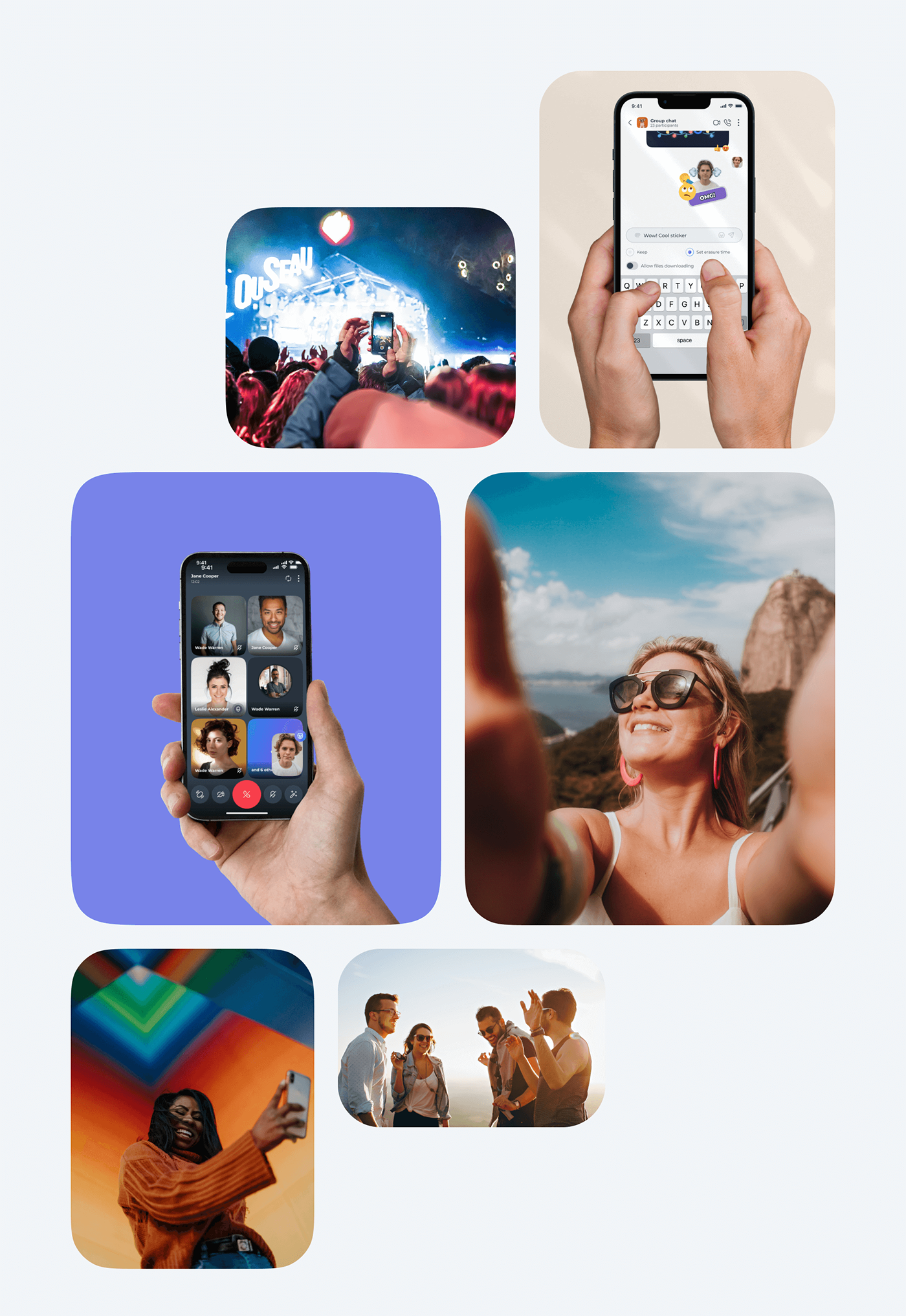 app UI/UX user interface UX design ios application Mobile app ui design metaverse socialnetwork