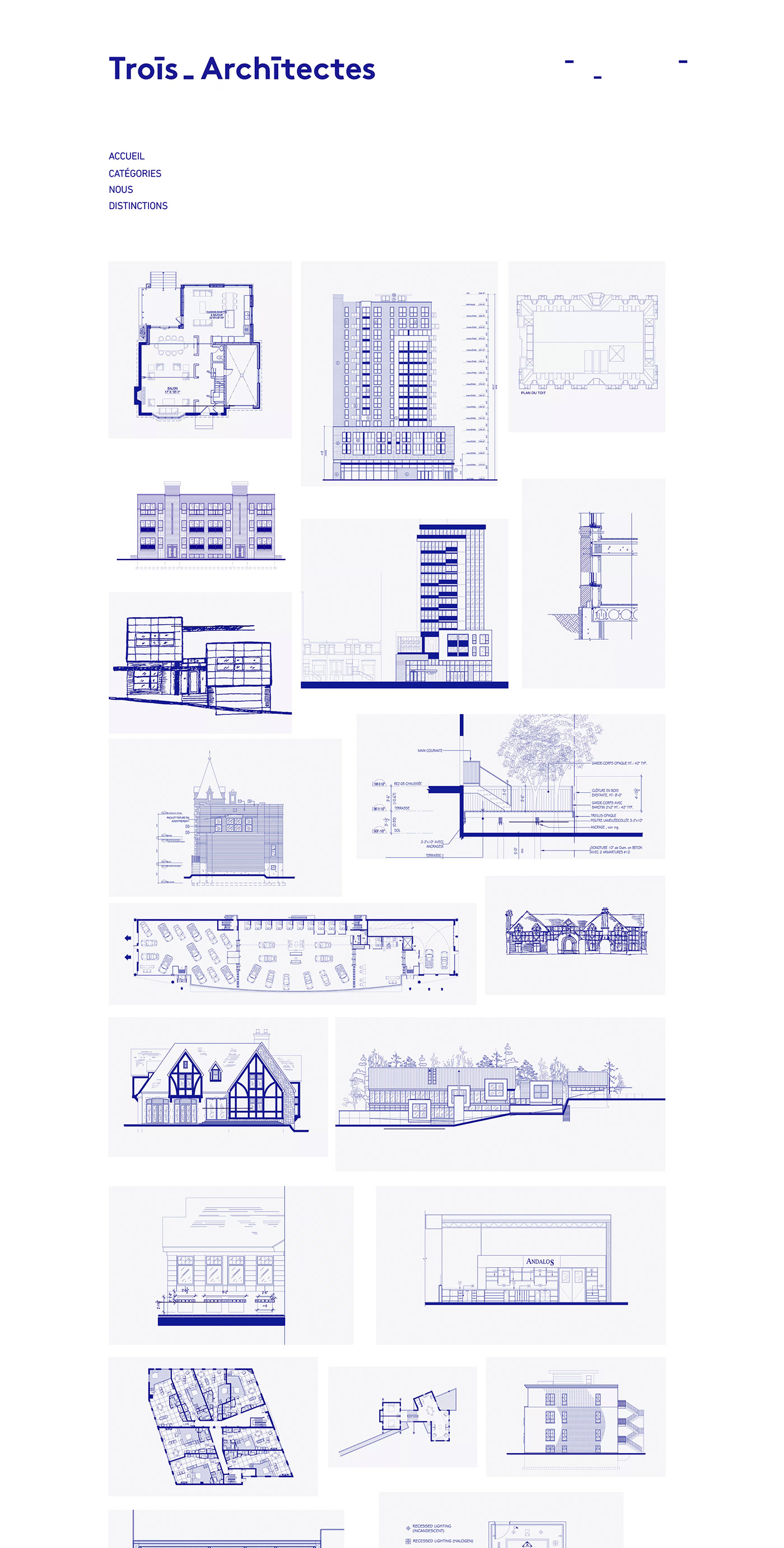 architecture Blueprint corporate design firm Montreal purple refresh Urban