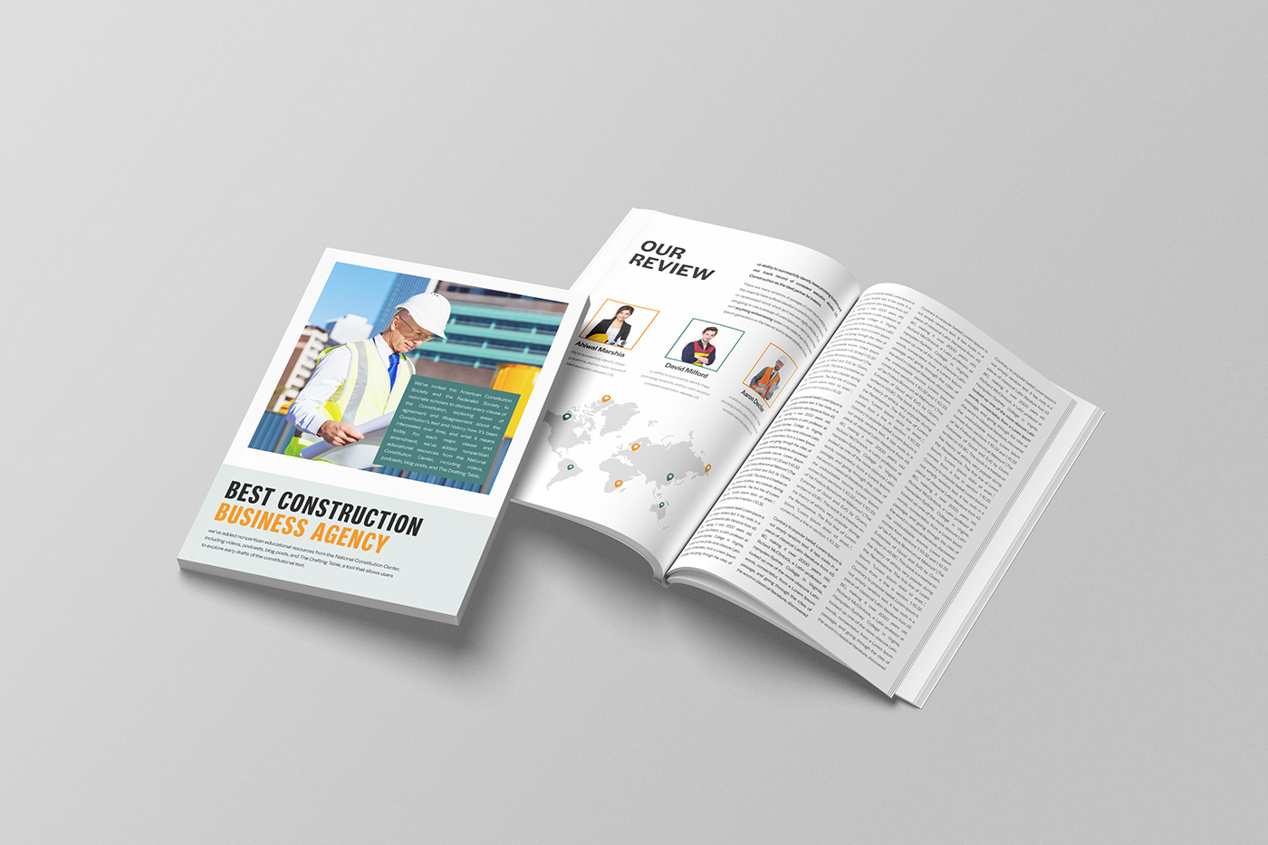 book cover booklet design business catalog design construction Designhatt handyman magazine Magazine Cover Magazine design