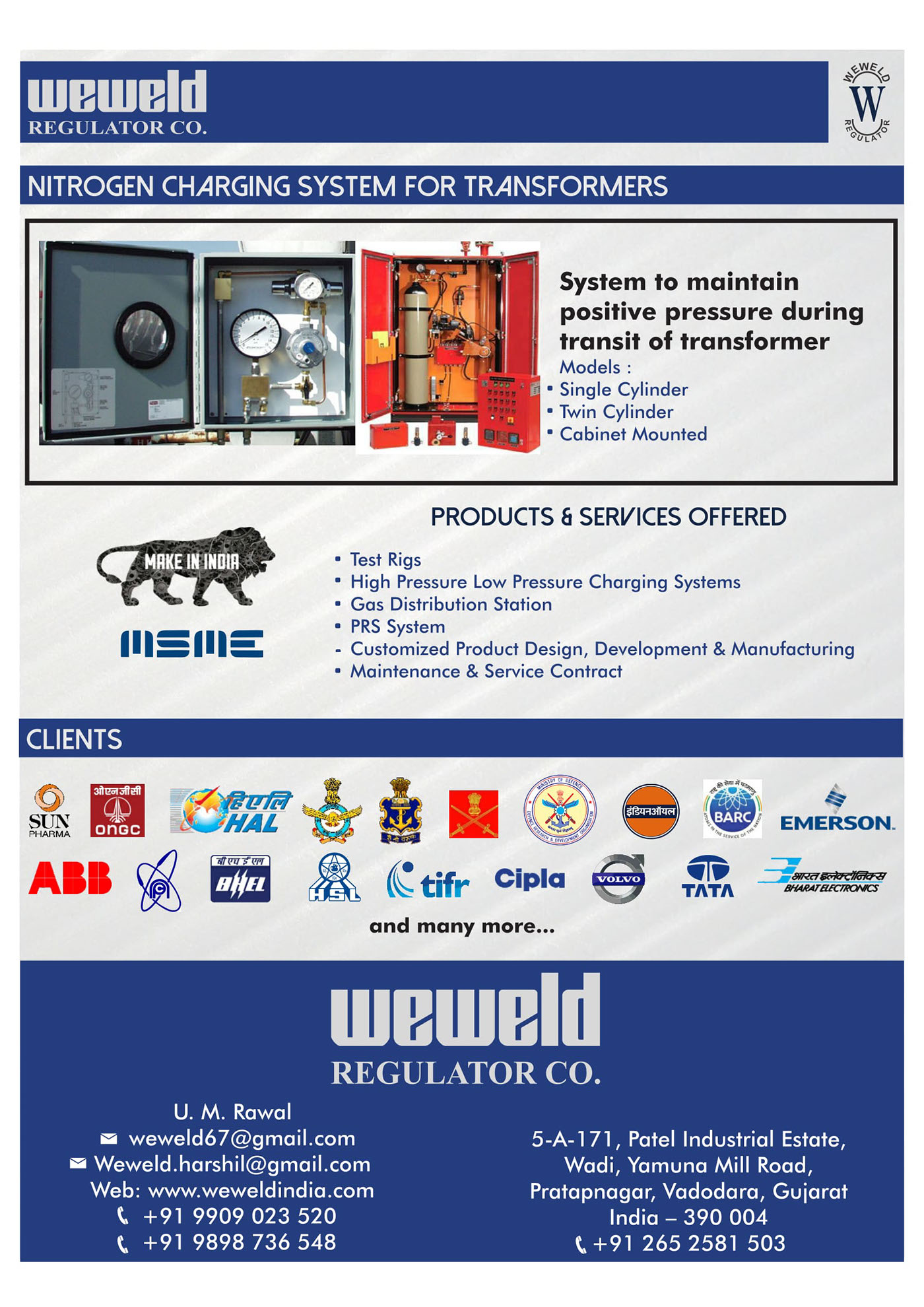 Broachure Weweld Import Substitution industrial pumps industrial brochure Conventional design