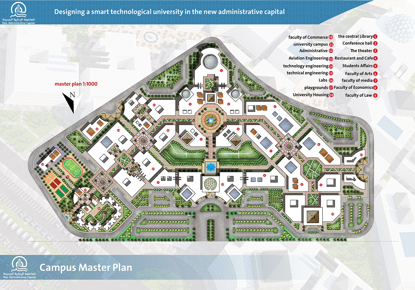 Landscape Landscape Architecture  Landscape Design Masterplan Urban Urban Design visualization campus University college