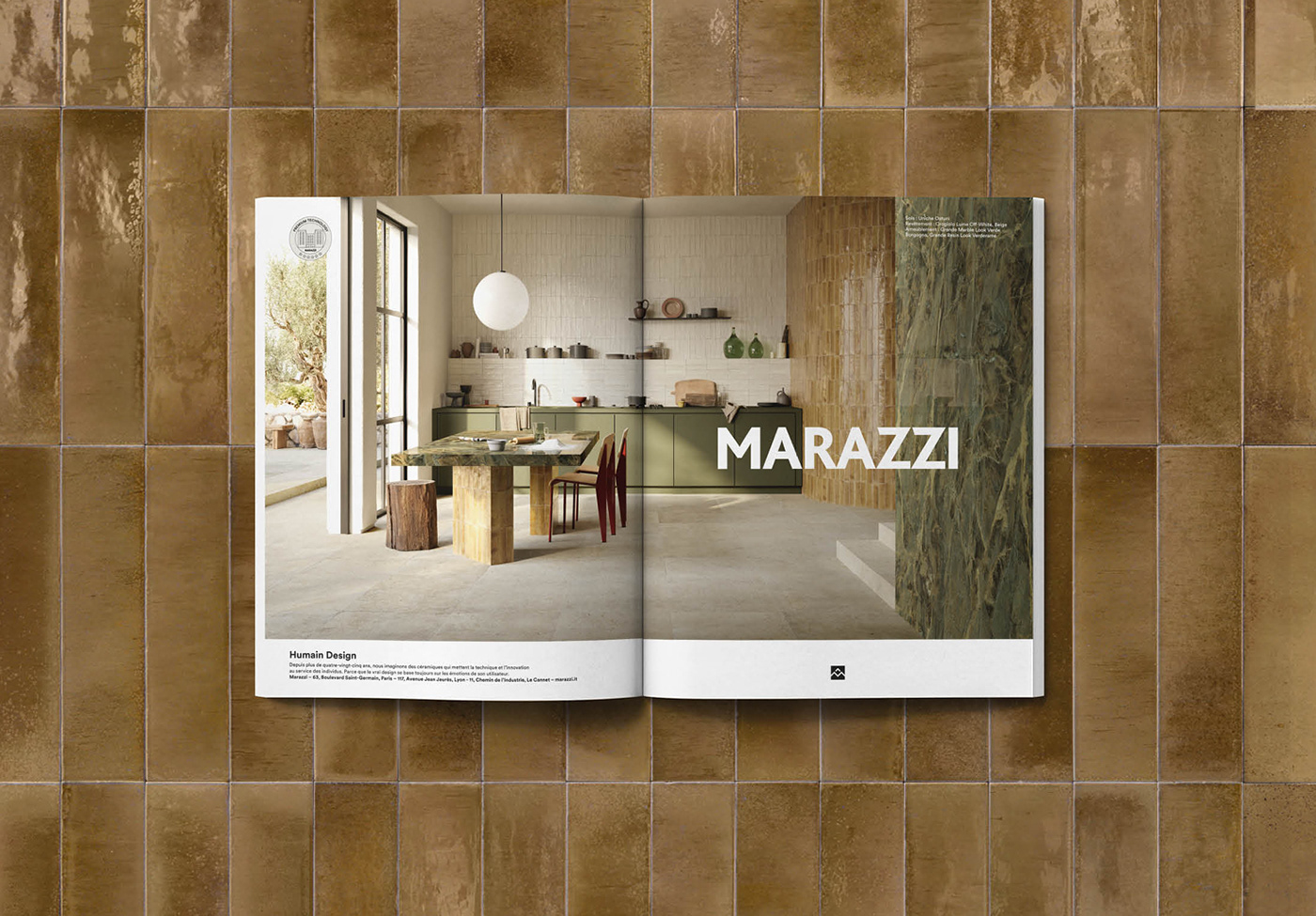 3ds max Advertising Campaign architecture ceramics  interior design  italian Marazzi print tiles