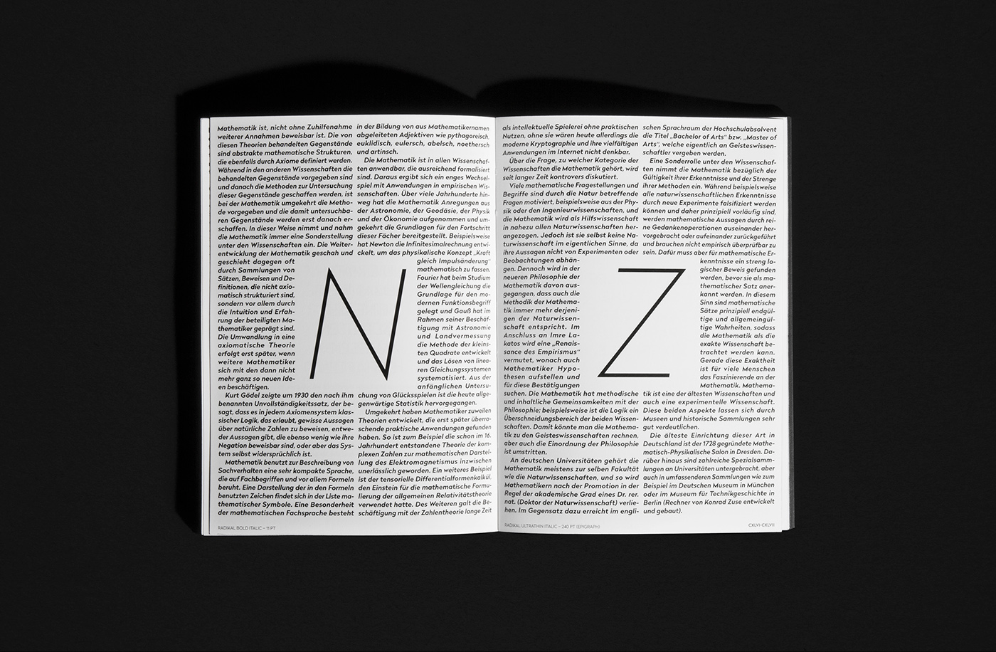 radikal Typeface typefaces font geometric lineal sans sans-serif Workhorse edition