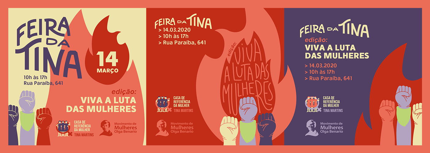 feira da tina feminism feminist lettering social media Tina Martins women