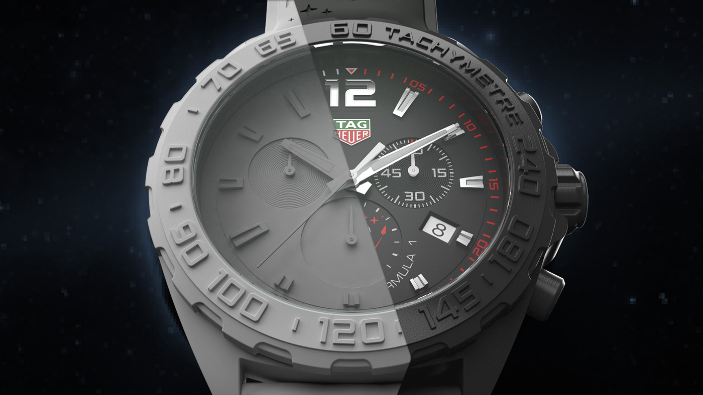 watch Render 3dsmax vray tagheuer