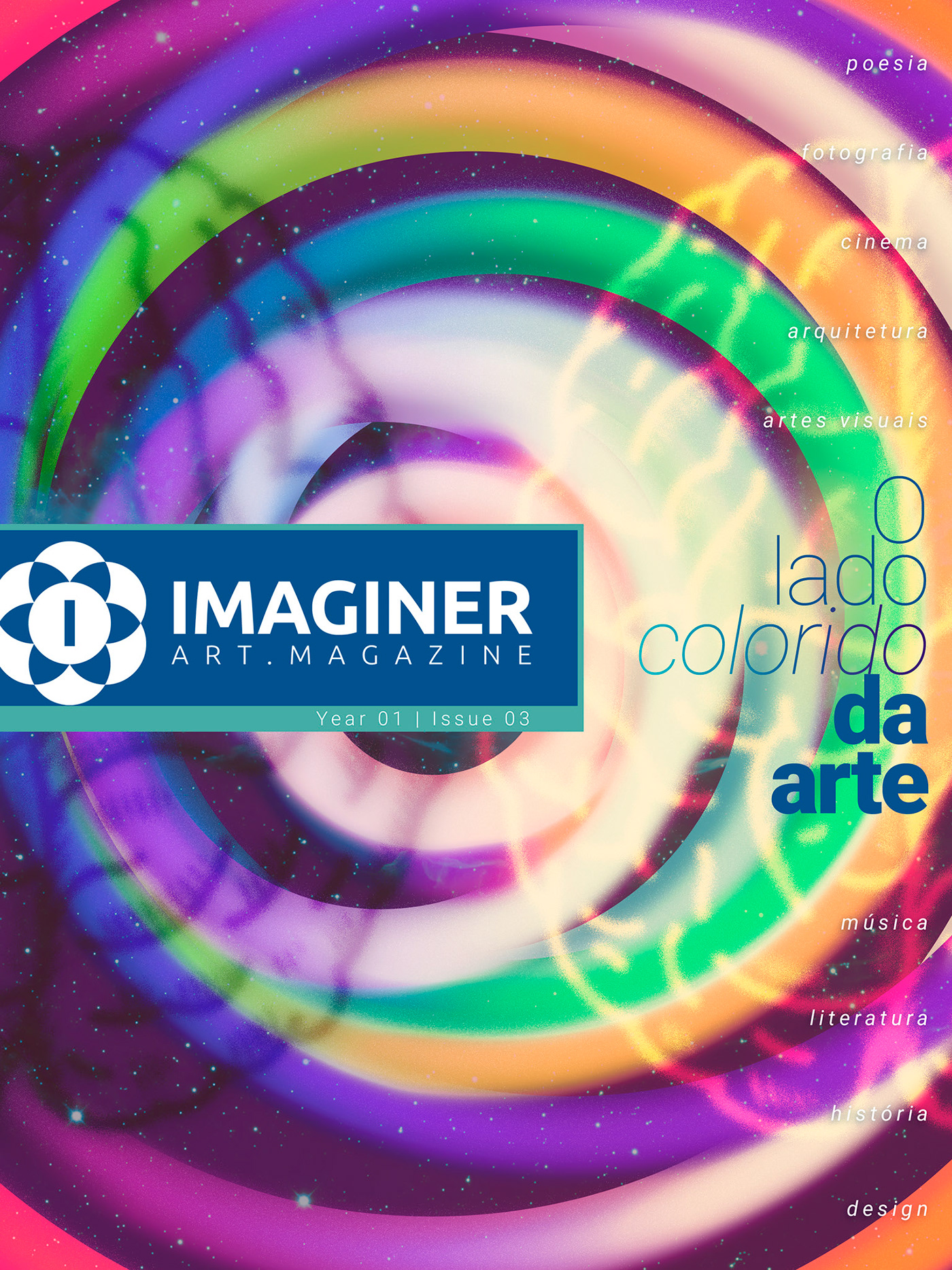 art design design gráfico graphic design  Imaginer magazine revista