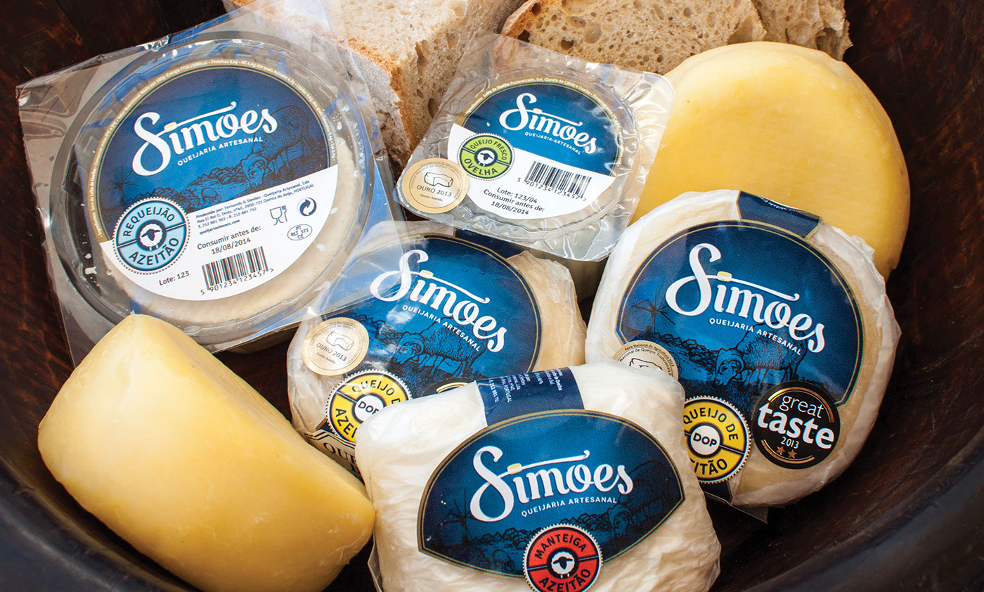 artisan queijo logo brand type handmade Simões sheep butter Cottage Cheesemaker Cheesefactory Cheese traditional