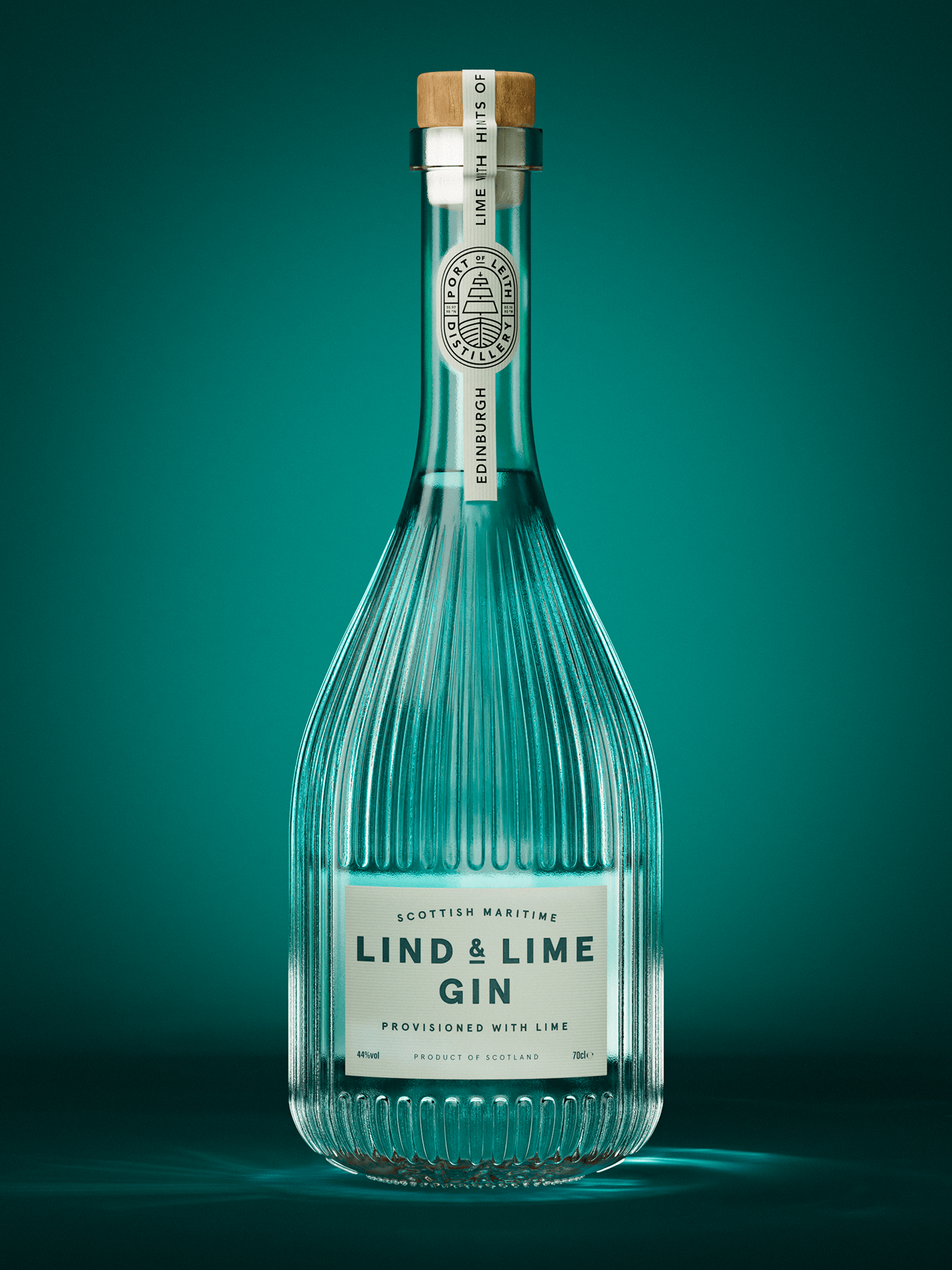 gin bottle alcohol modelling rendering redshift 3D art direction 