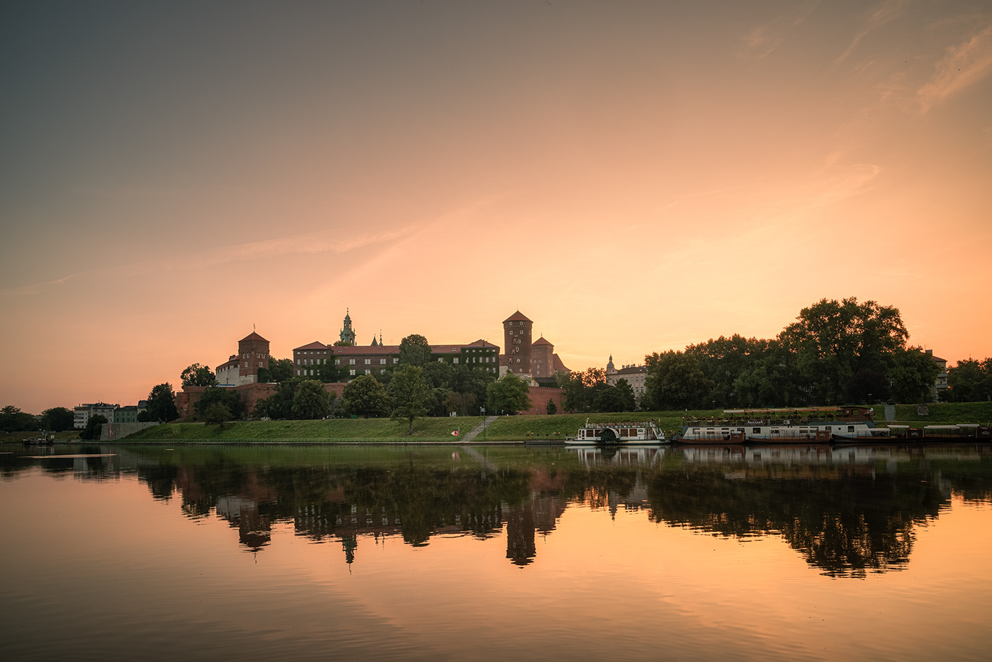 Cracovia city cityscape blue hour golden hour Sunrise Photography 