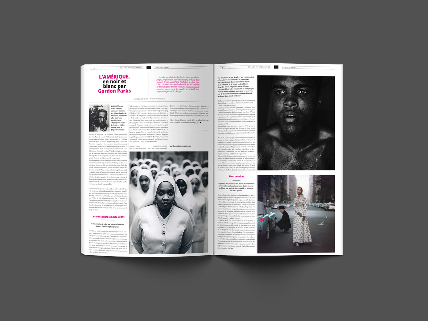 magazine Photography  article Editing  graphisme blackandwhite photographers Layout